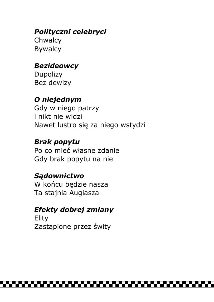 T.Paleczny. FRASZKI. — strona 30