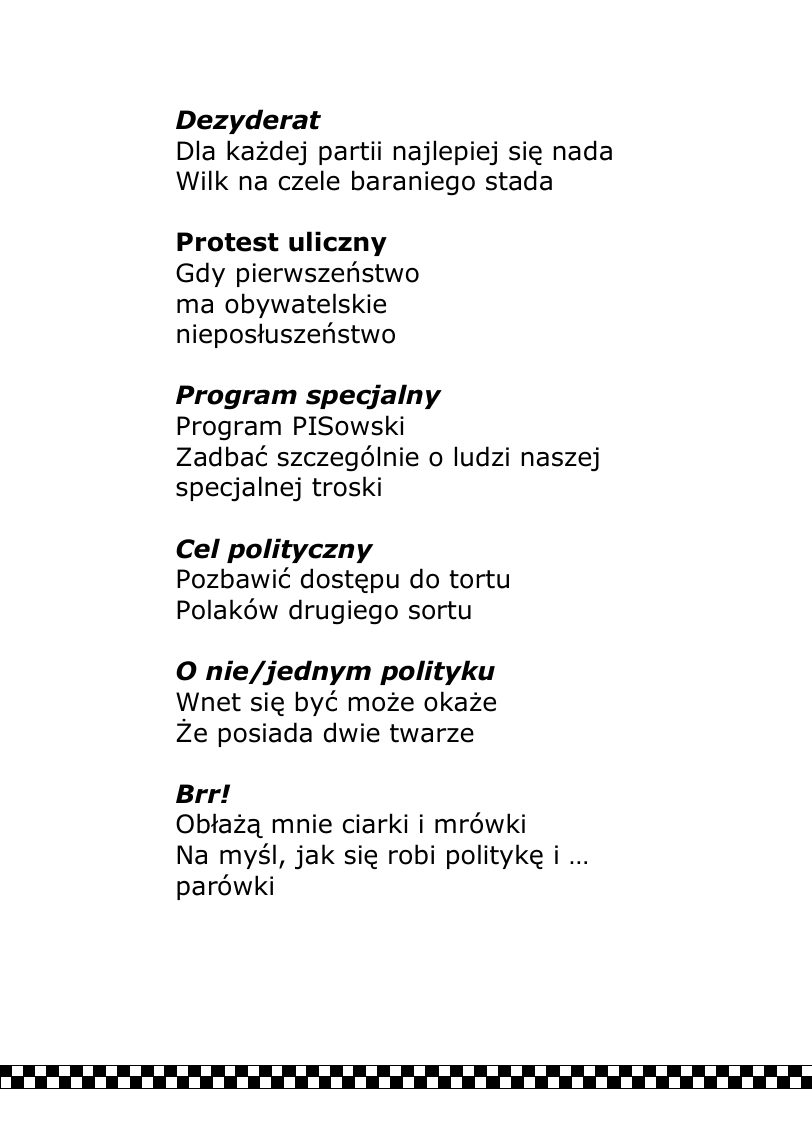 T.Paleczny. FRASZKI. — strona 49