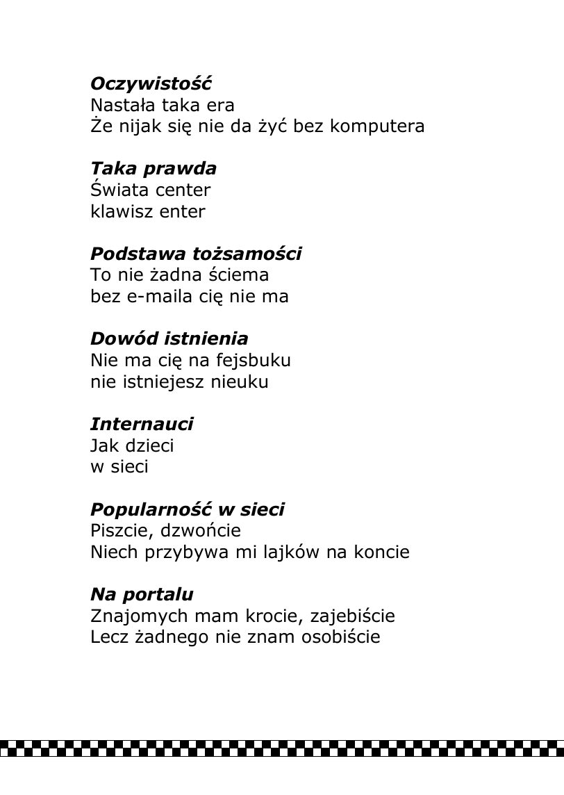 T.Paleczny. FRASZKI. — strona 52