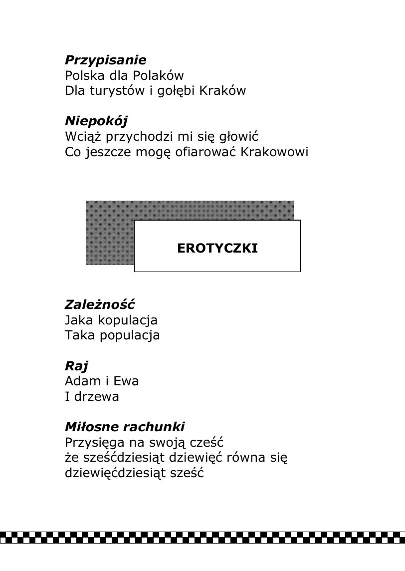 T.Paleczny. FRASZKI. — strona 58