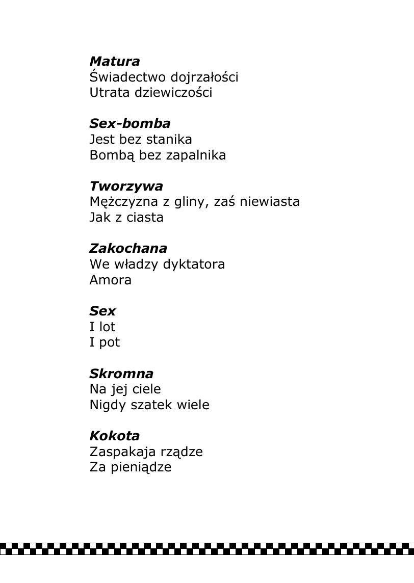 T.Paleczny. FRASZKI. — strona 63