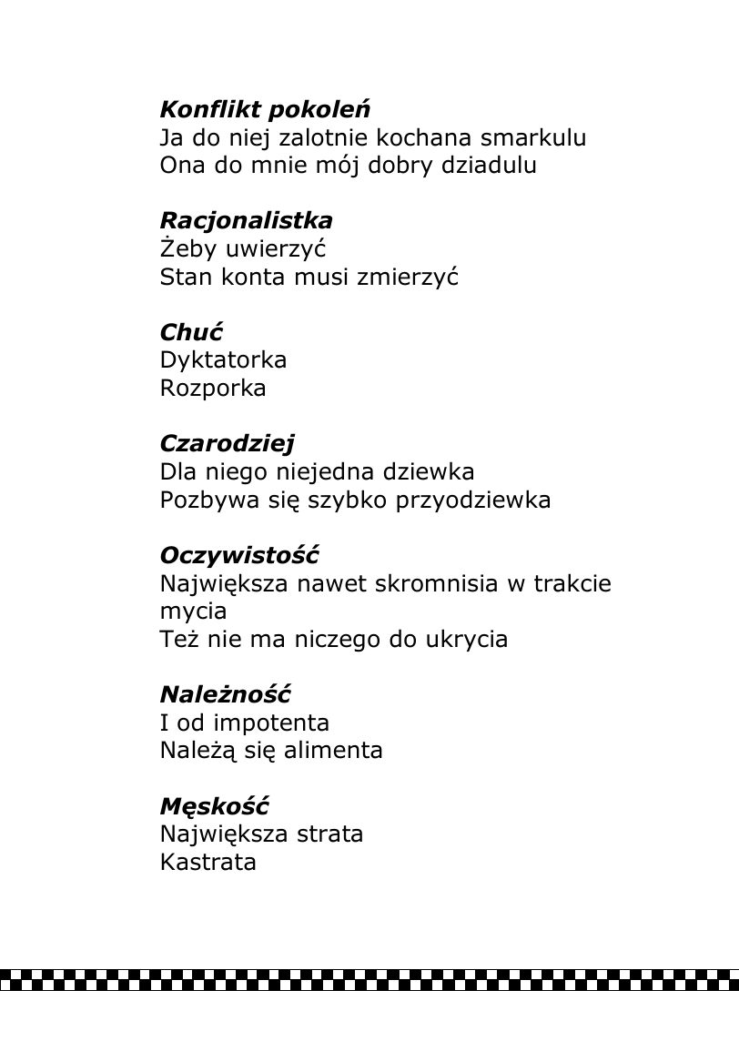 T.Paleczny. FRASZKI. — strona 65