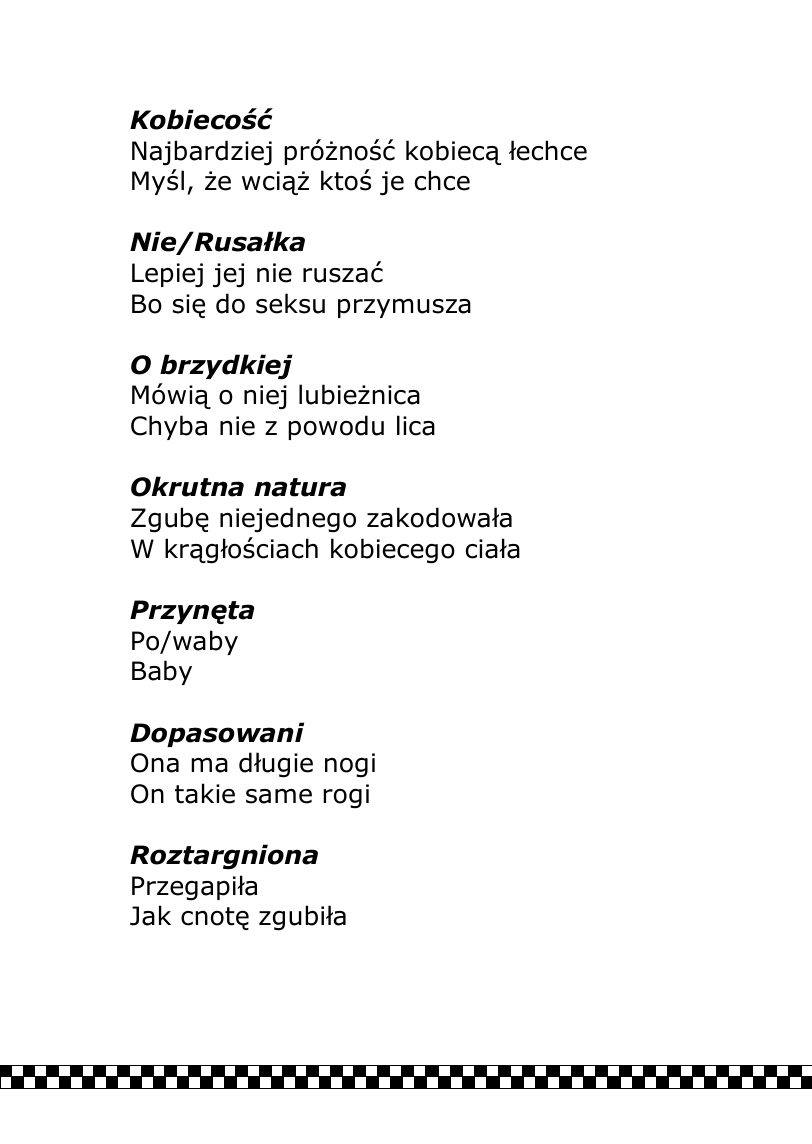 T.Paleczny. FRASZKI. — strona 66