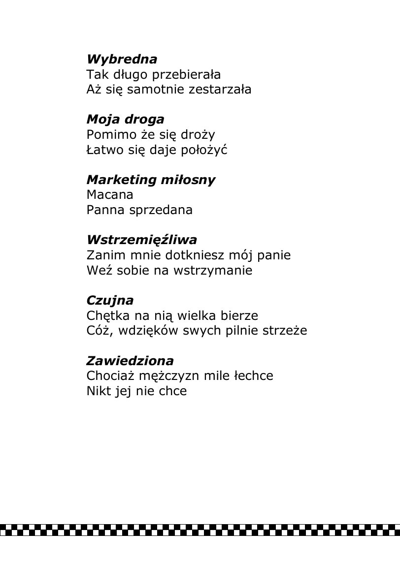 T.Paleczny. FRASZKI. — strona 67