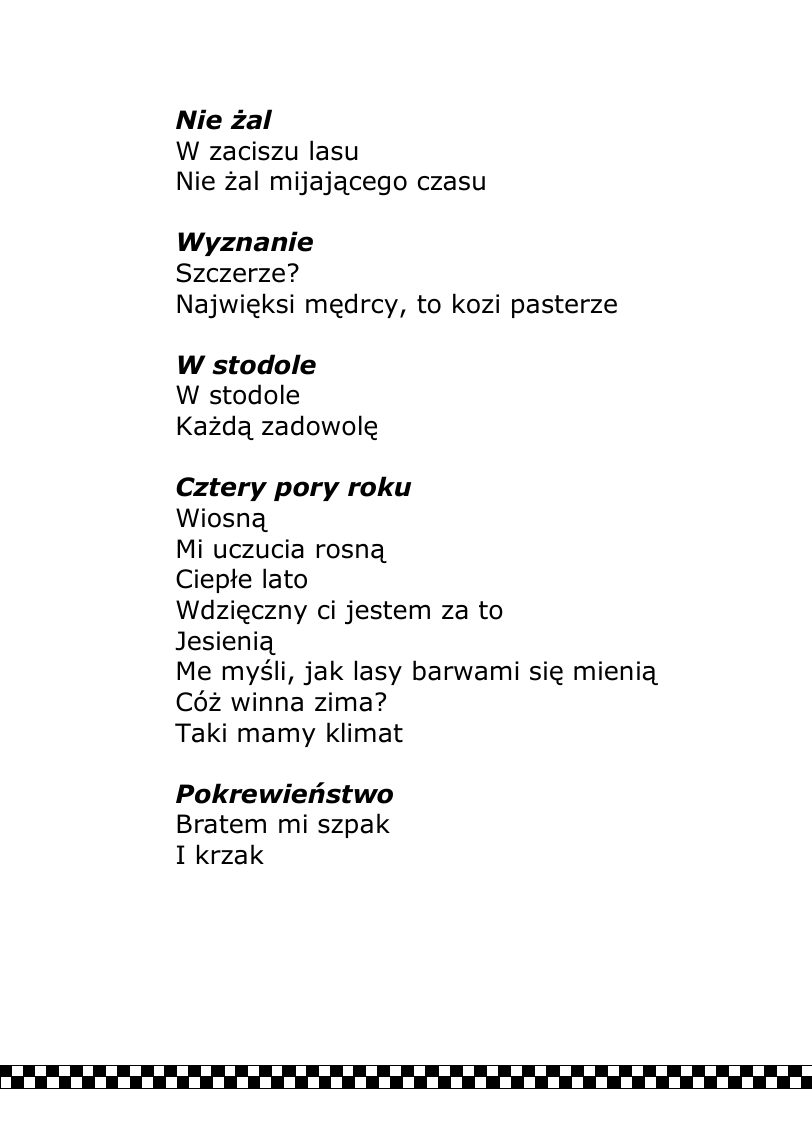 T.Paleczny. FRASZKI. — strona 73
