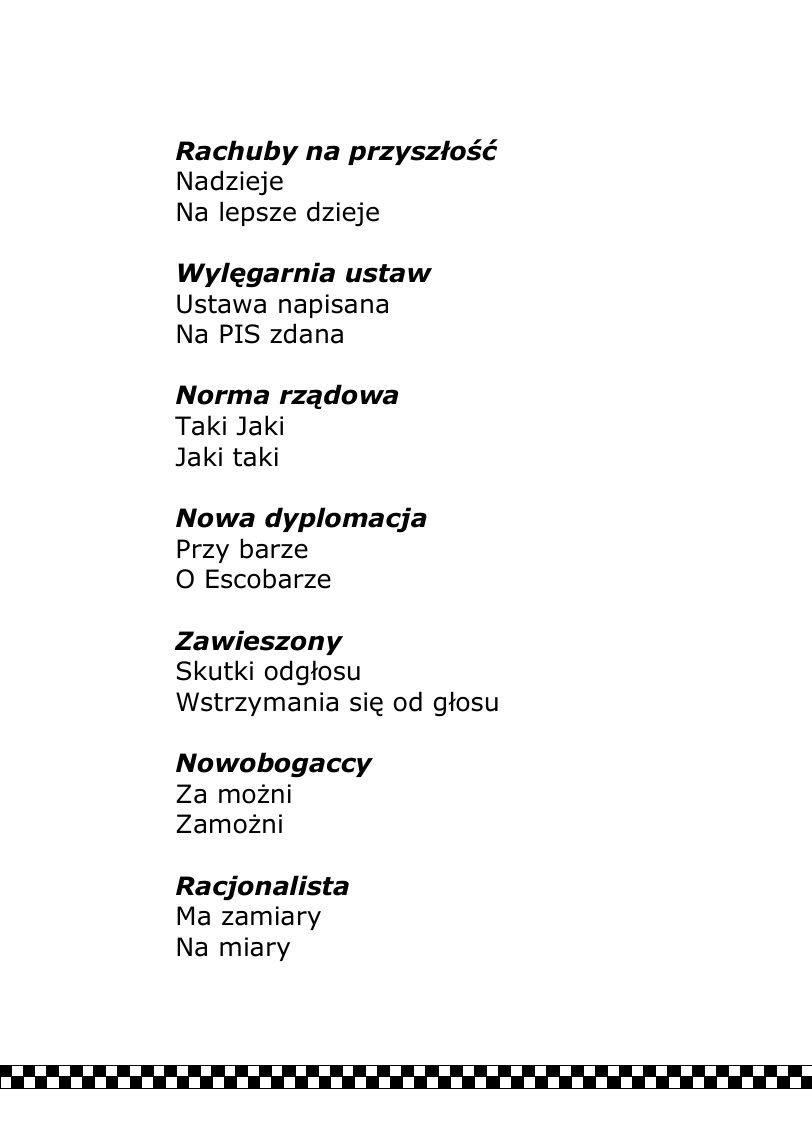 T.Paleczny. FRASZKI. — strona 77