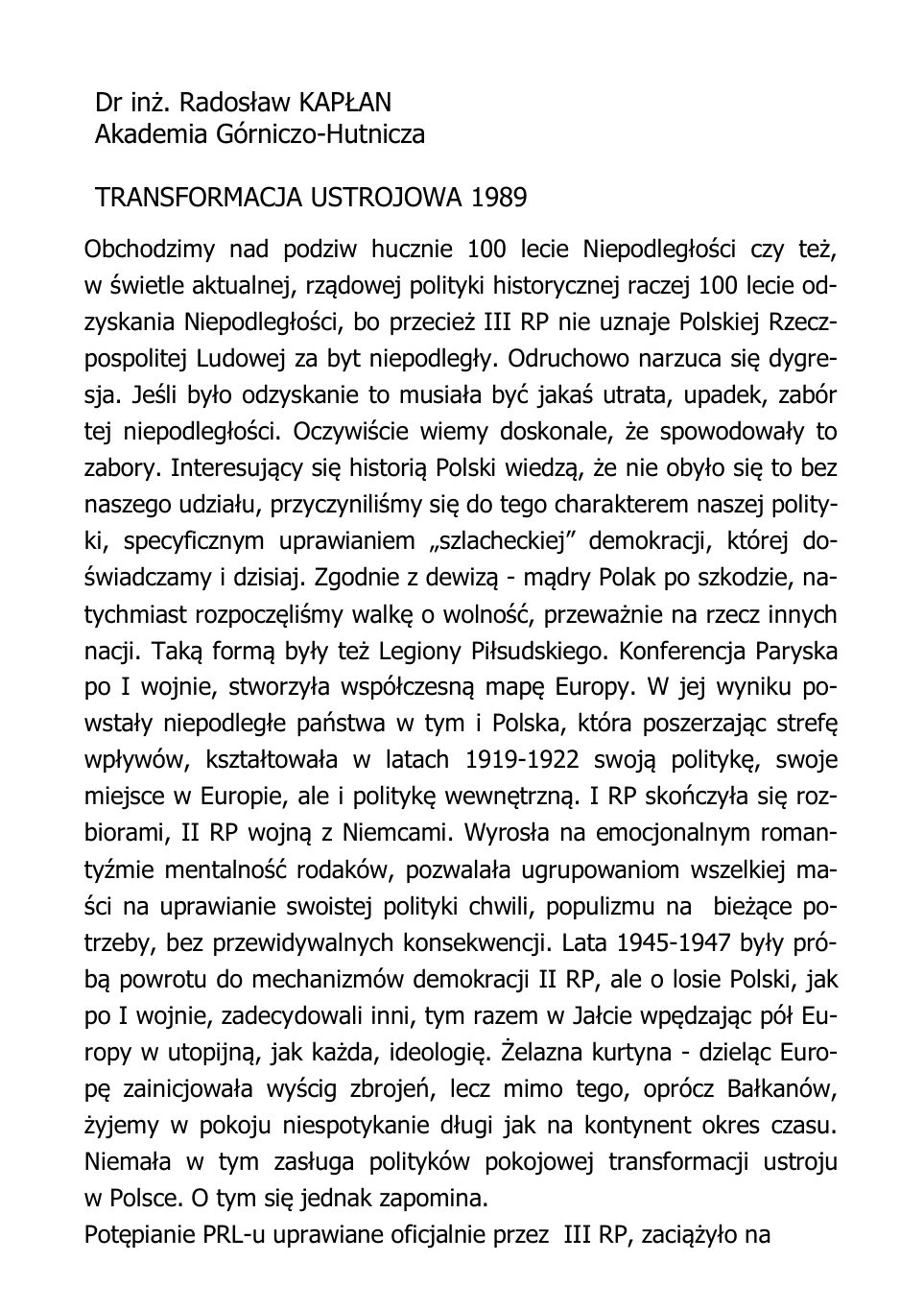 Wadowic drogi do wolnosci konferencja — strona 6