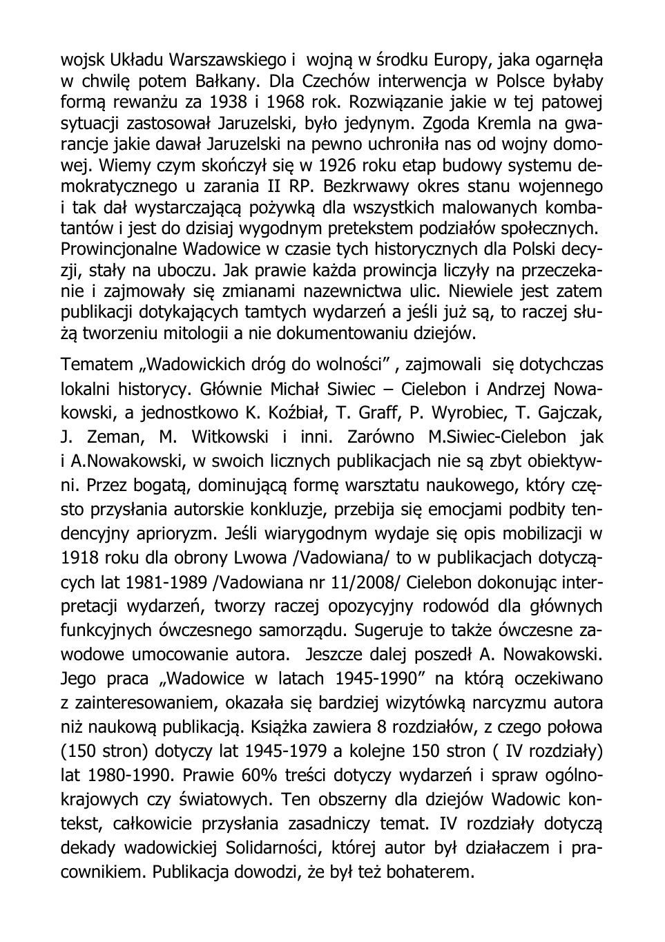 Wadowic drogi do wolnosci konferencja — strona 8