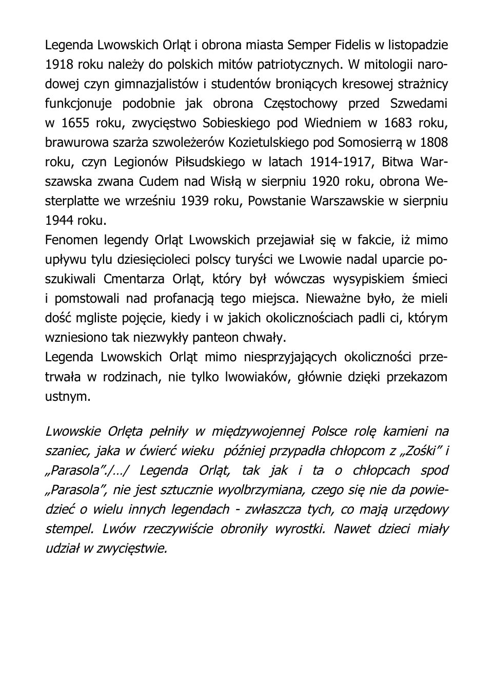 Wadowic drogi do wolnosci konferencja — strona 14