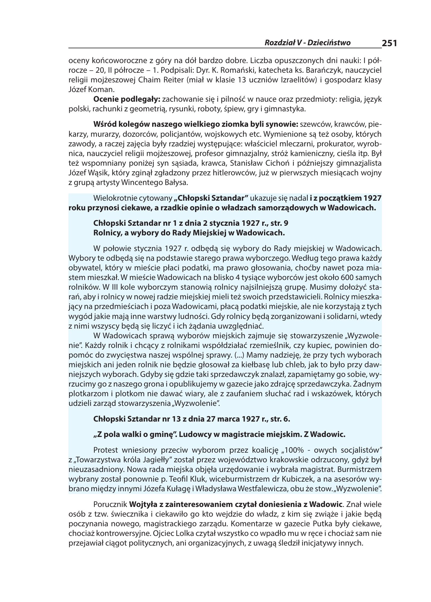 Z.Bieniasz. Lolek Zlotempisany. — strona 253
