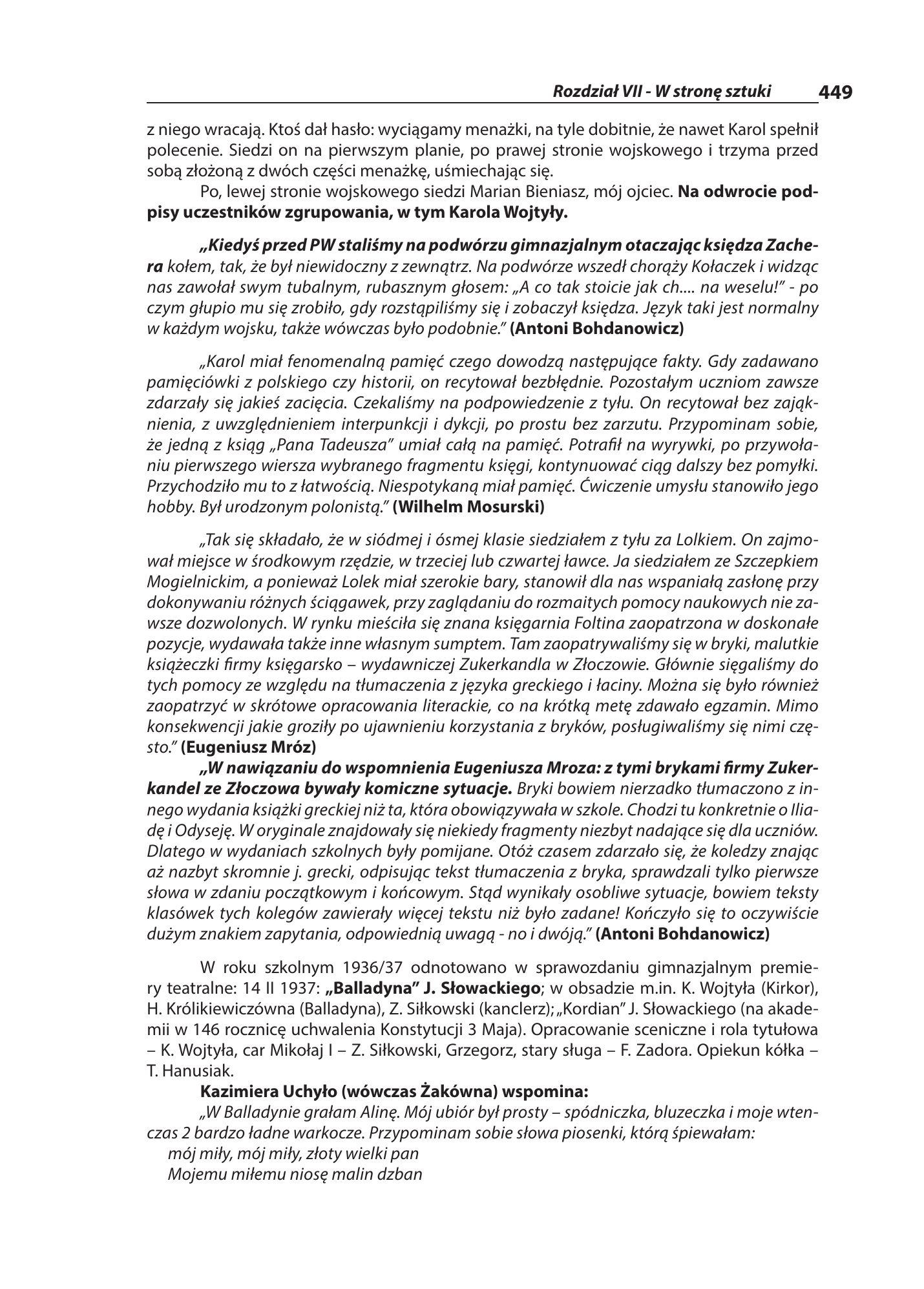 Z.Bieniasz. Lolek Zlotempisany. — strona 451