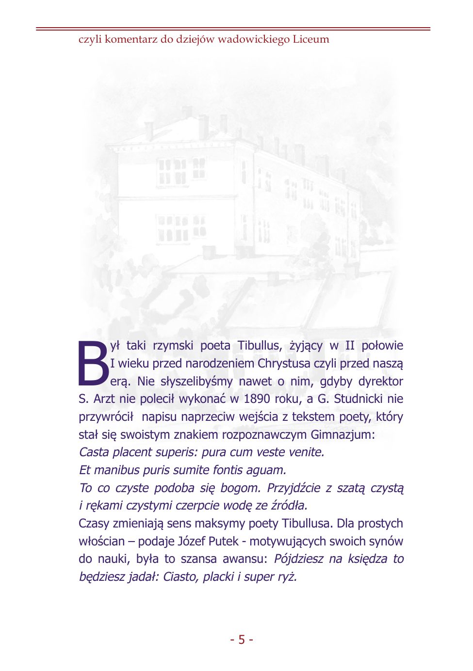 Z.Jurczak. Komentarz do dziejow szkoly. — strona 3