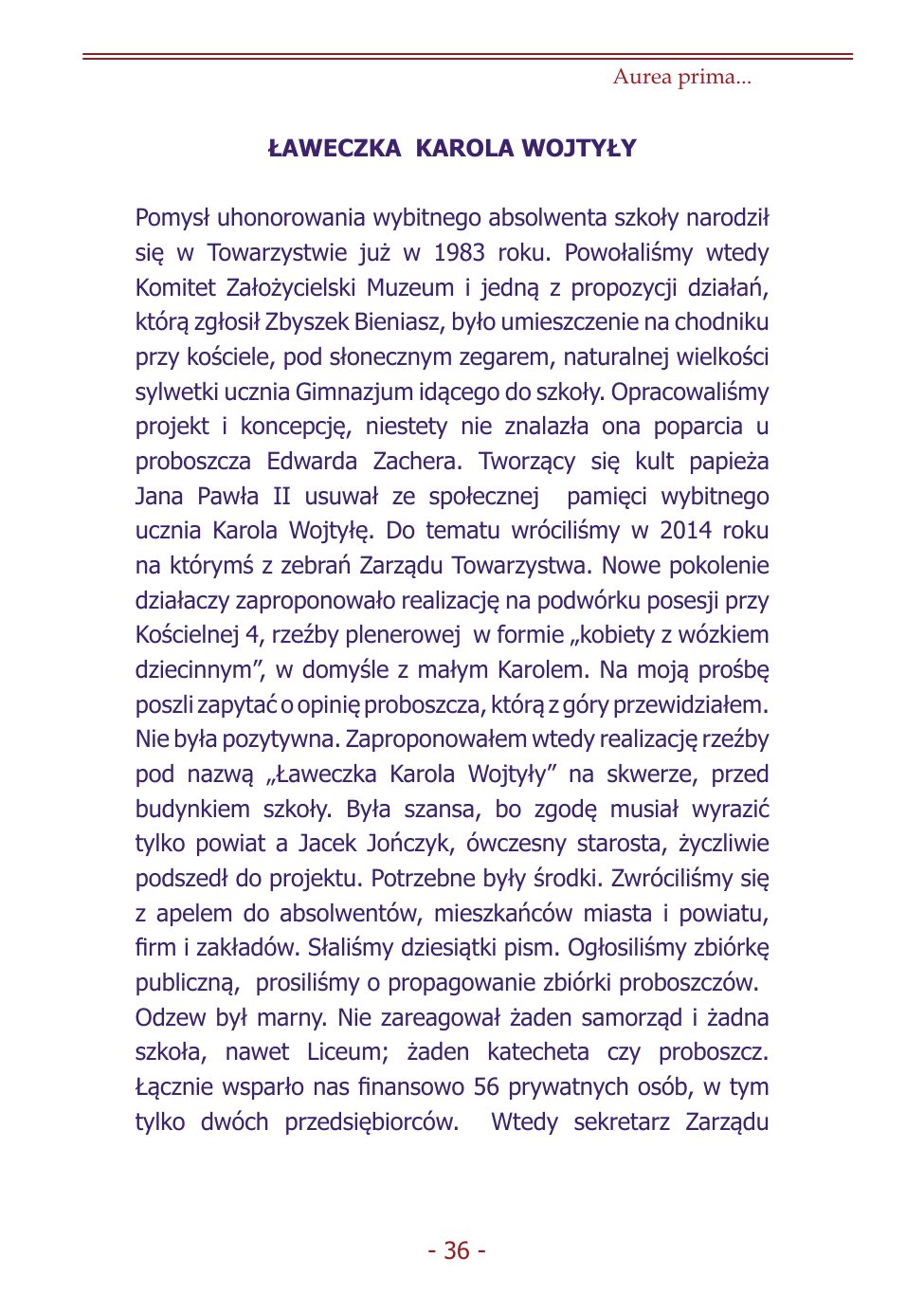 Z.Jurczak. Komentarz do dziejow szkoly. — strona 34
