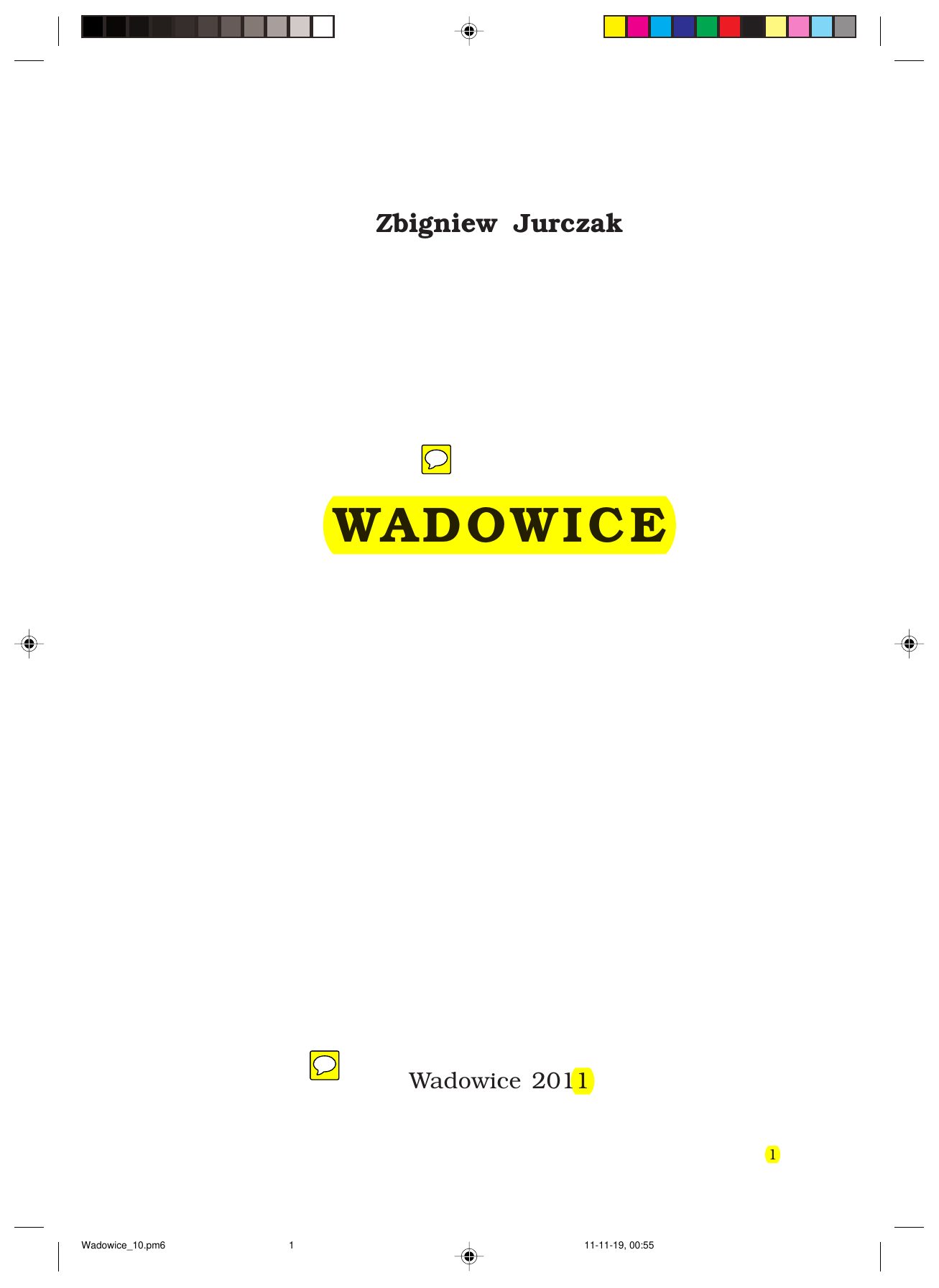 Z.Jurczak. WADOWICZANIE — strona 1