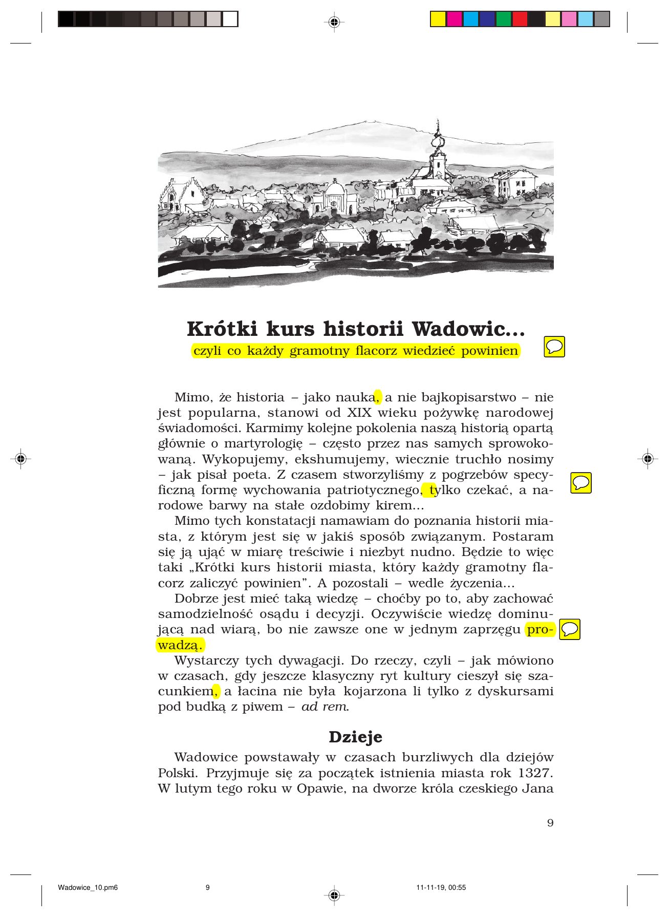 Z.Jurczak. WADOWICZANIE — strona 9