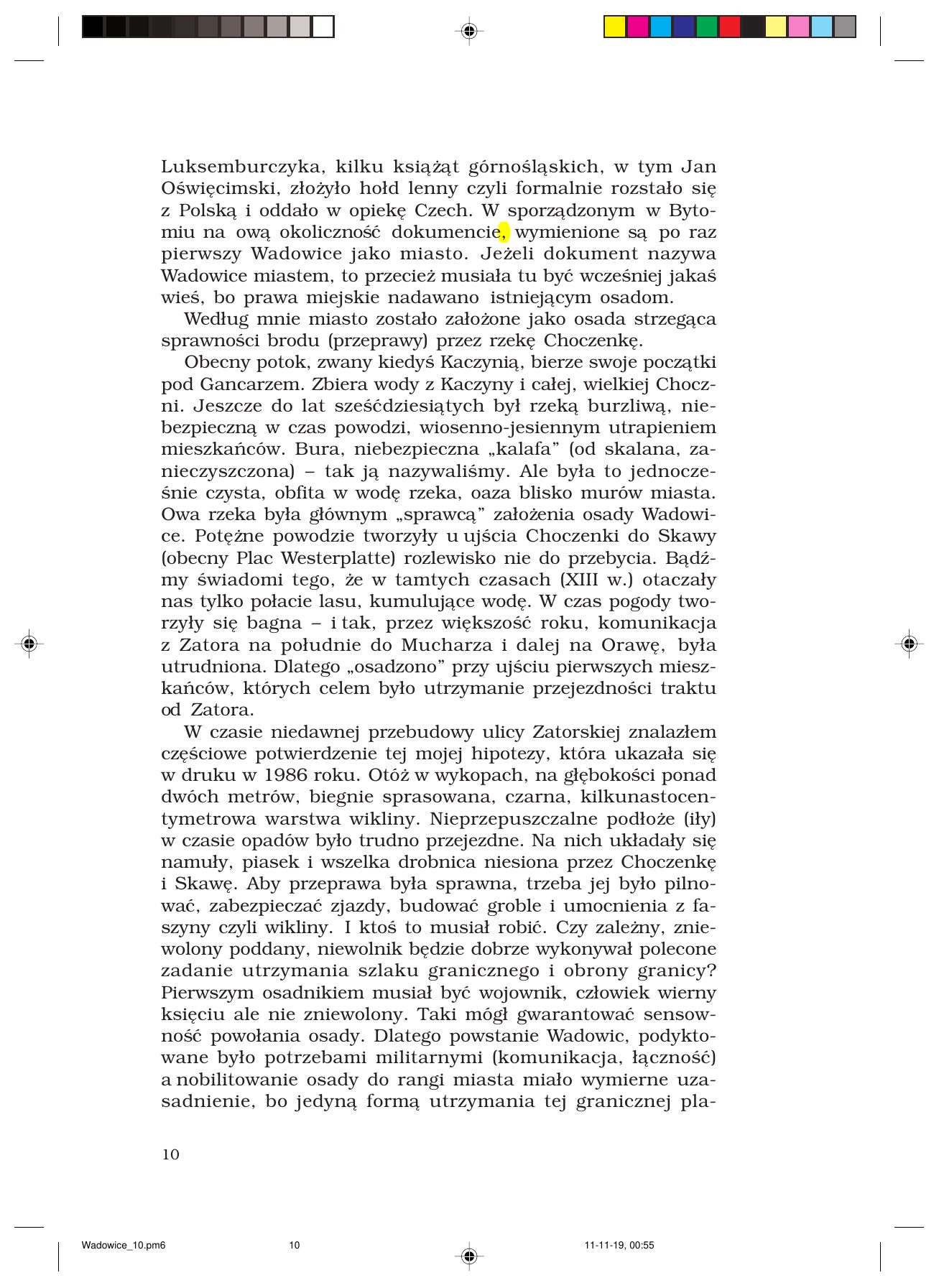 Z.Jurczak. WADOWICZANIE — strona 10