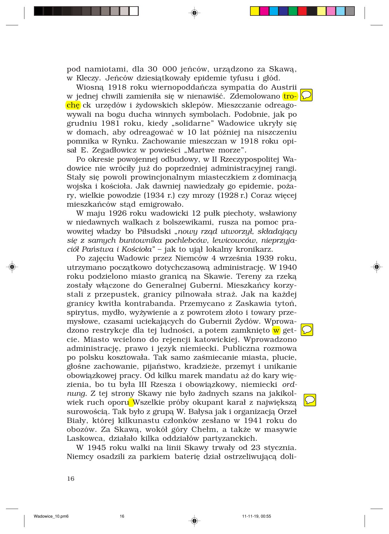 Z.Jurczak. WADOWICZANIE — strona 16