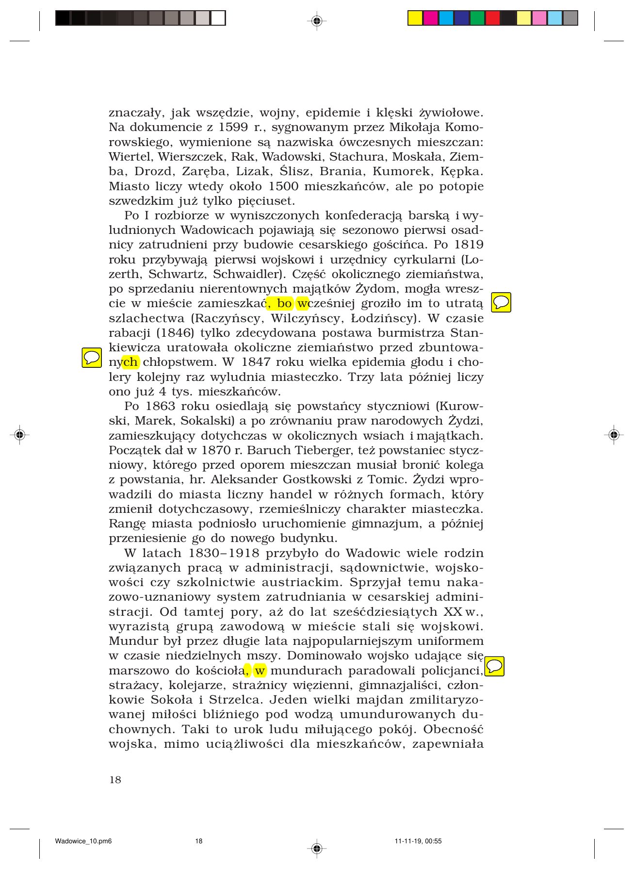 Z.Jurczak. WADOWICZANIE — strona 18