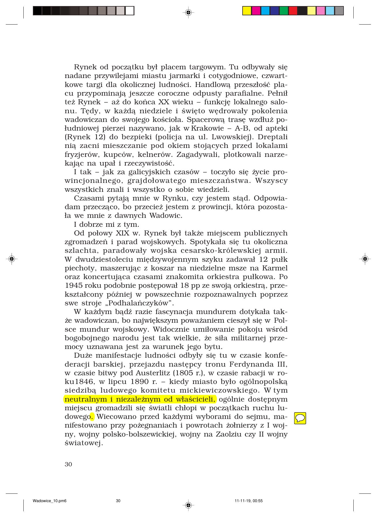 Z.Jurczak. WADOWICZANIE — strona 30