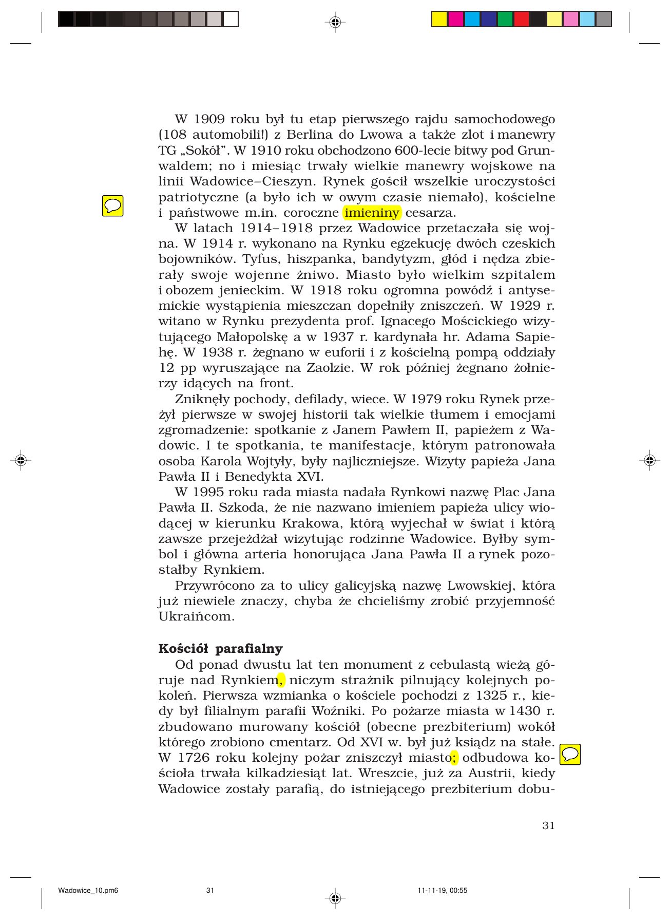 Z.Jurczak. WADOWICZANIE — strona 31