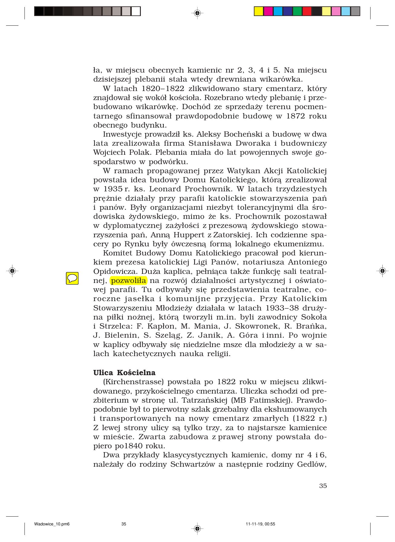 Z.Jurczak. WADOWICZANIE — strona 35