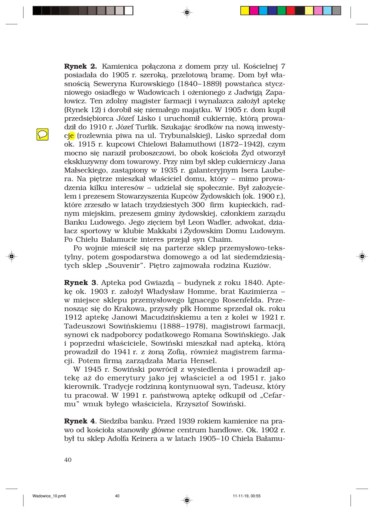 Z.Jurczak. WADOWICZANIE — strona 40