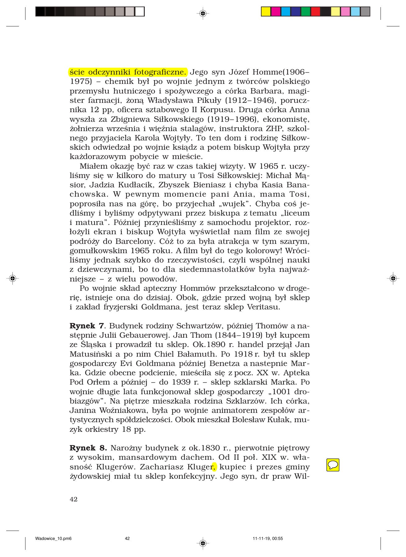 Z.Jurczak. WADOWICZANIE — strona 42