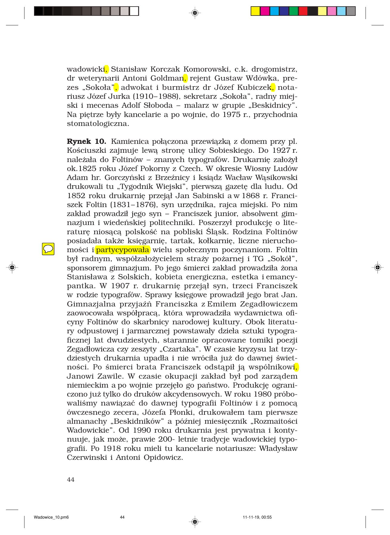 Z.Jurczak. WADOWICZANIE — strona 44