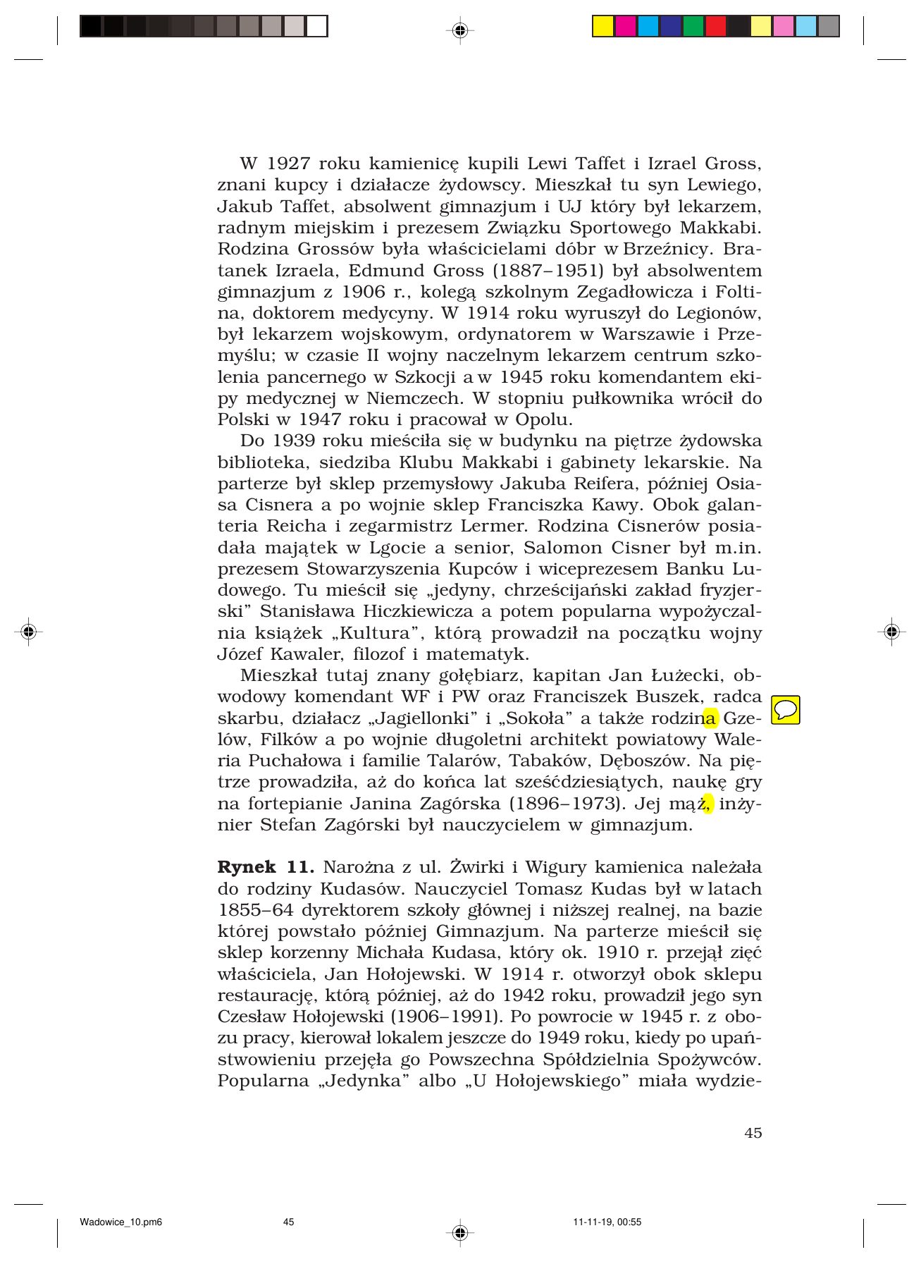 Z.Jurczak. WADOWICZANIE — strona 45