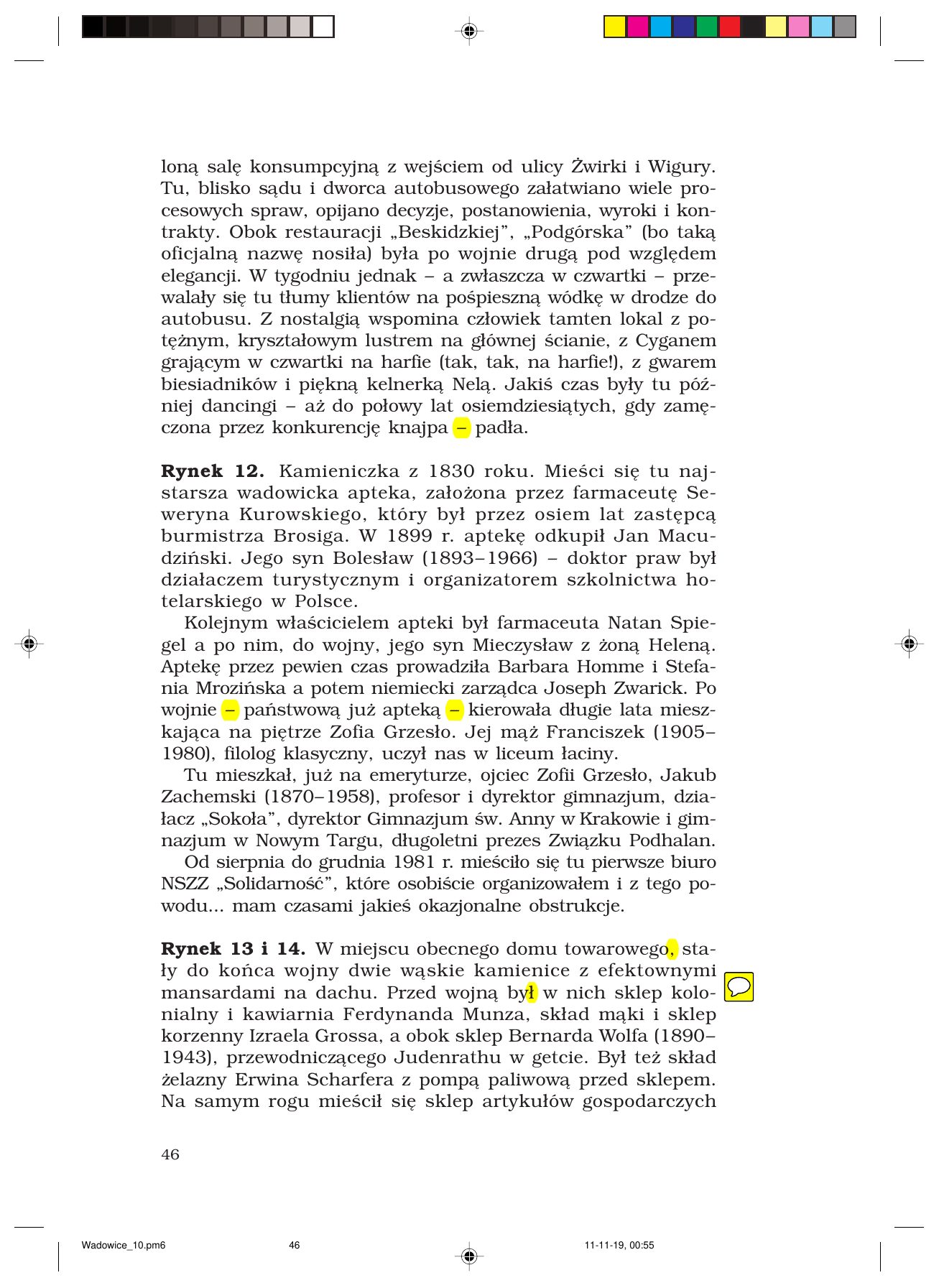 Z.Jurczak. WADOWICZANIE — strona 46