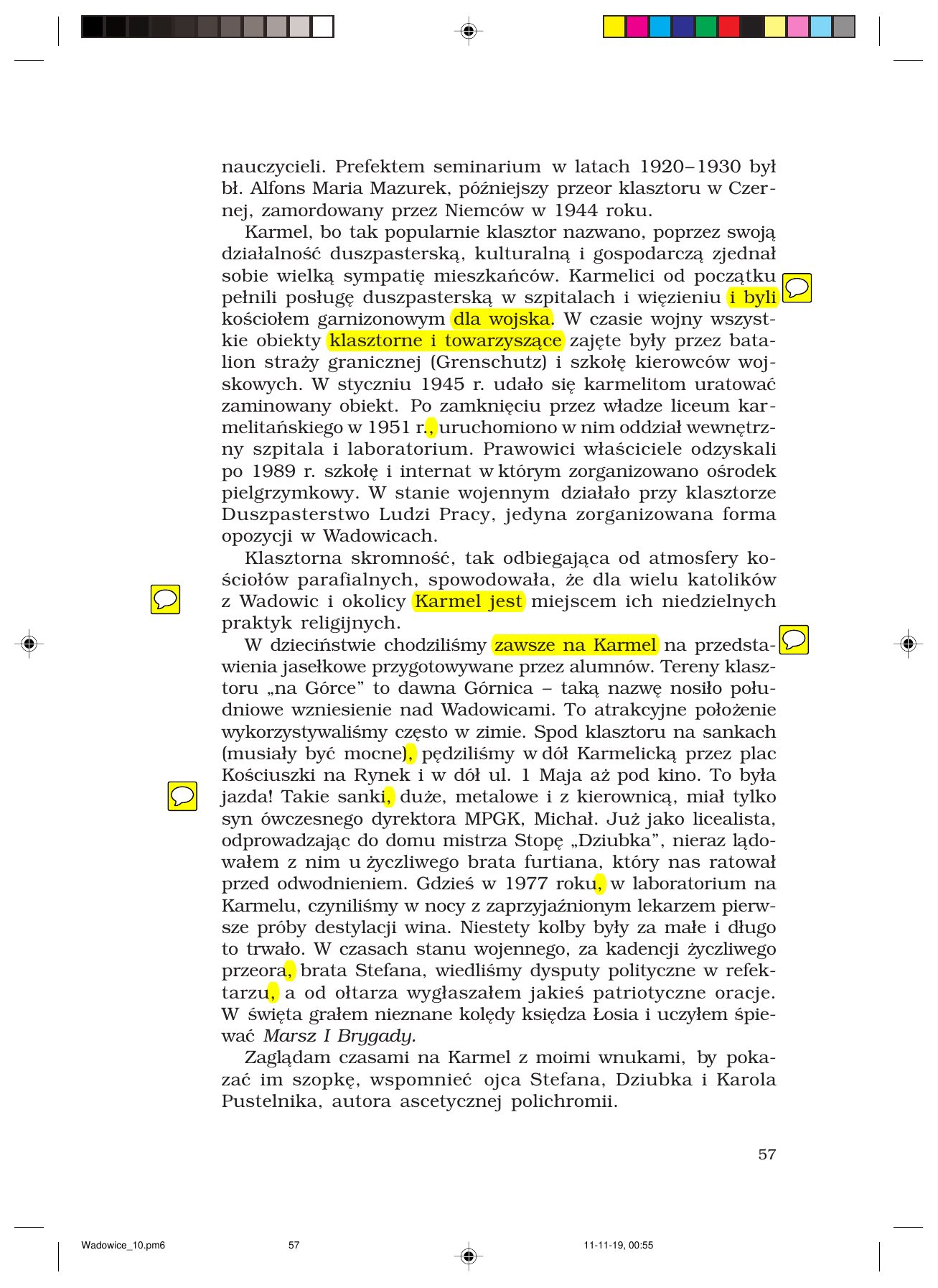 Z.Jurczak. WADOWICZANIE — strona 57