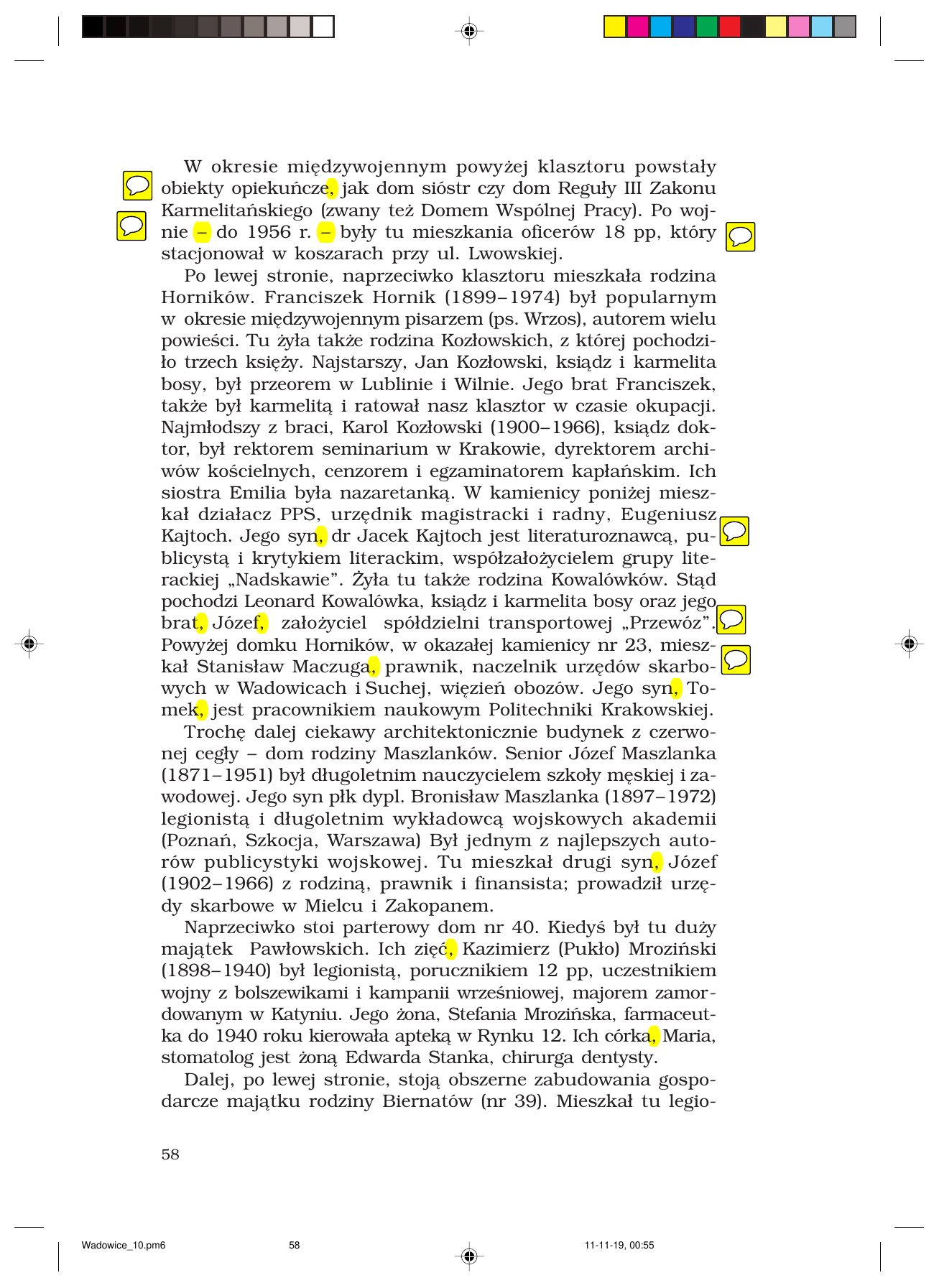 Z.Jurczak. WADOWICZANIE — strona 58