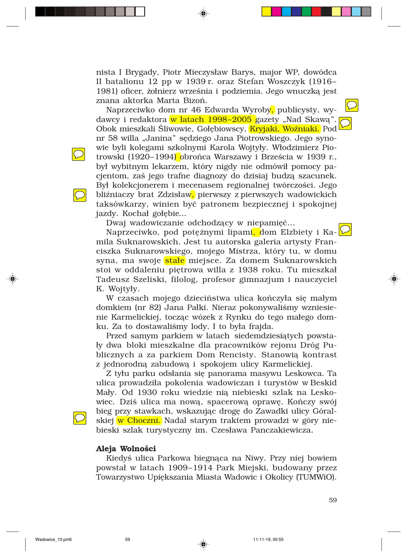 Z.Jurczak. WADOWICZANIE — strona 59