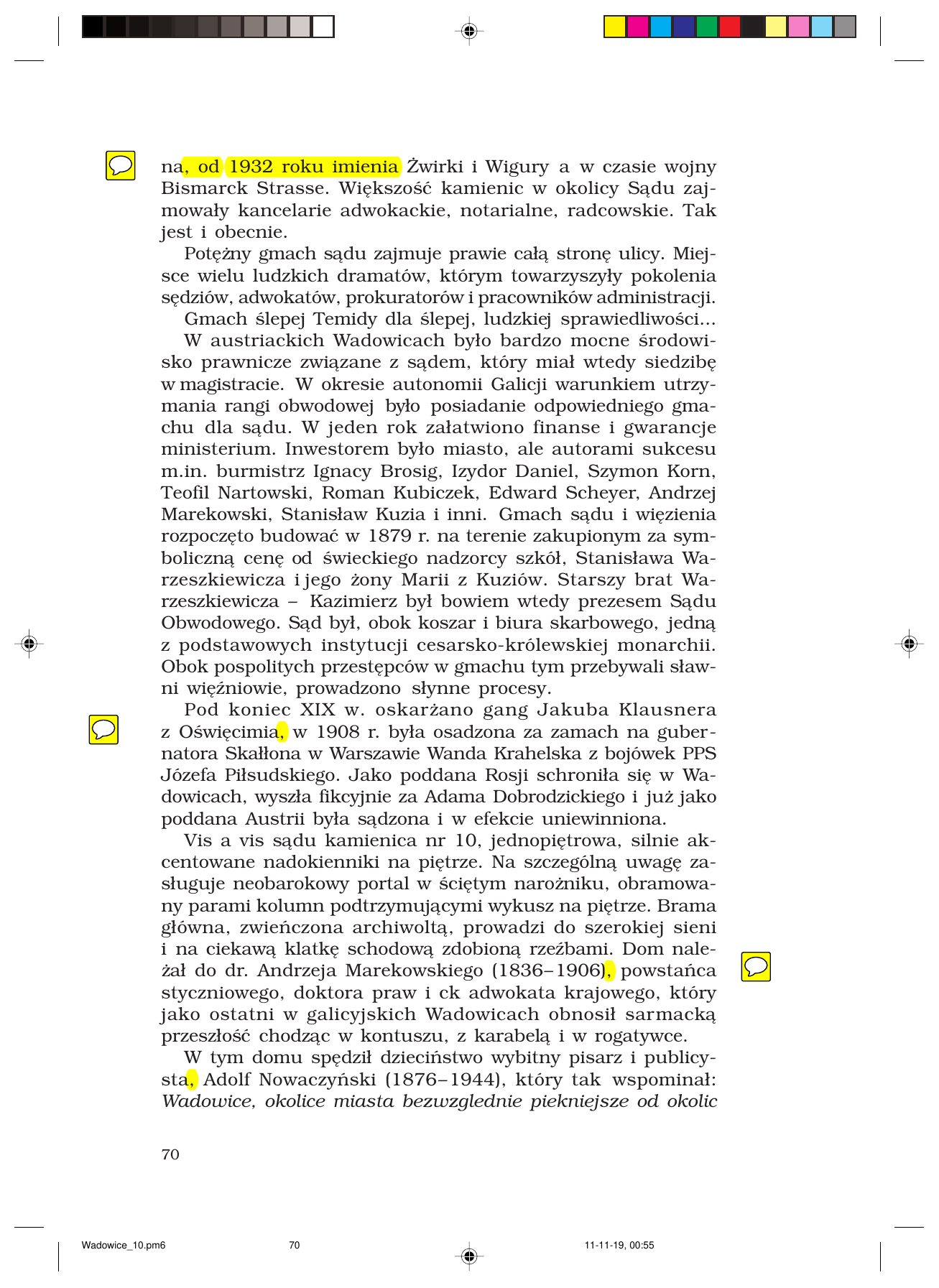 Z.Jurczak. WADOWICZANIE — strona 70