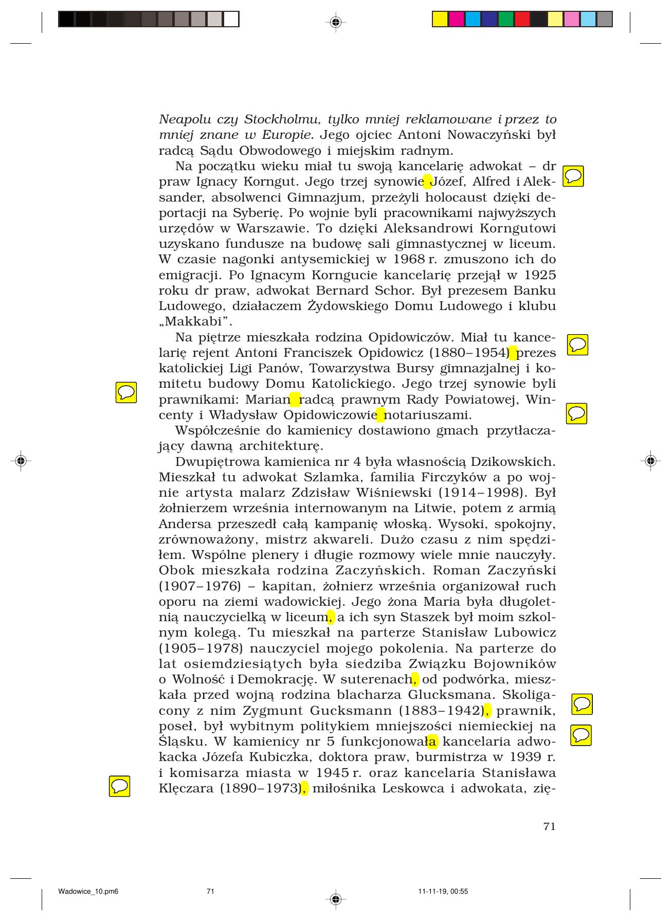 Z.Jurczak. WADOWICZANIE — strona 71