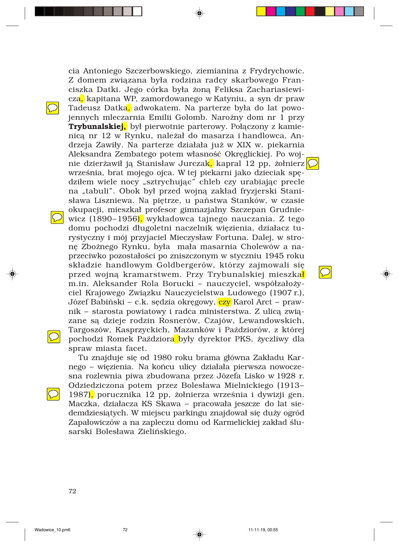 Z.Jurczak. WADOWICZANIE — strona 72