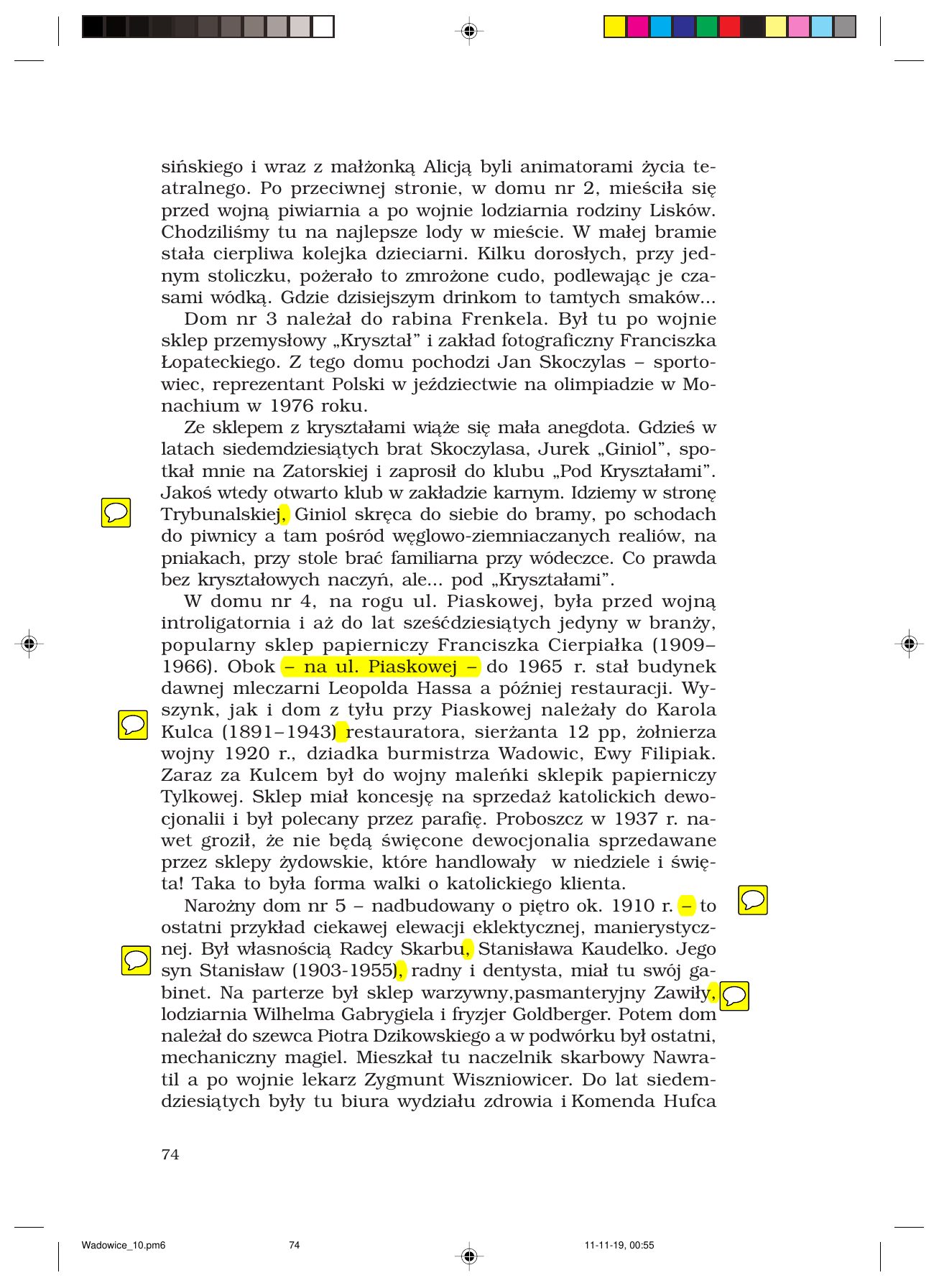 Z.Jurczak. WADOWICZANIE — strona 74