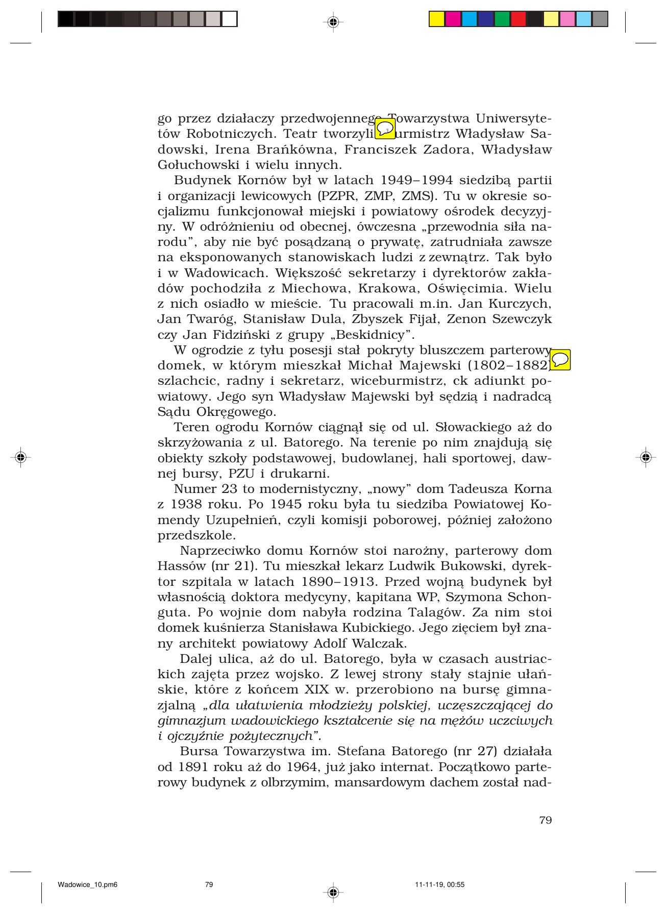 Z.Jurczak. WADOWICZANIE — strona 79