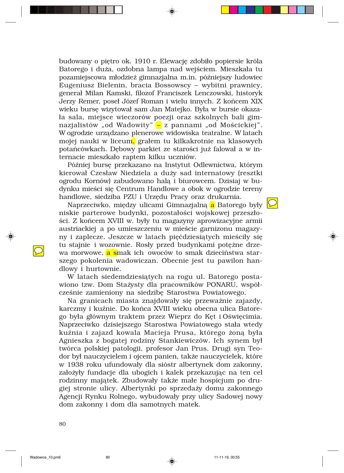 Z.Jurczak. WADOWICZANIE — strona 80