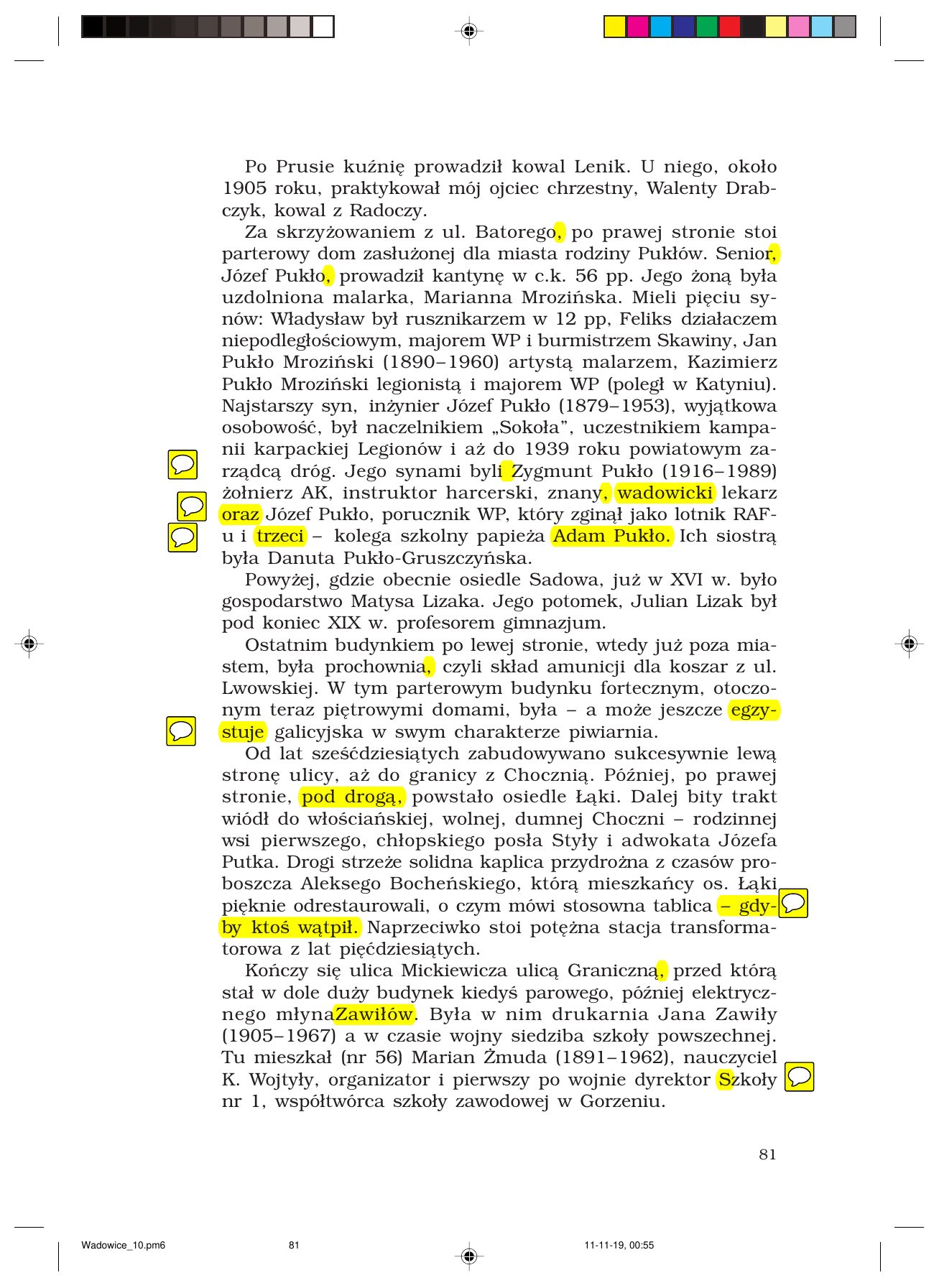 Z.Jurczak. WADOWICZANIE — strona 81