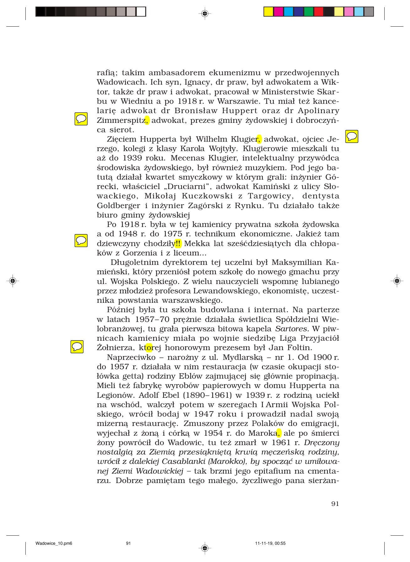 Z.Jurczak. WADOWICZANIE — strona 91