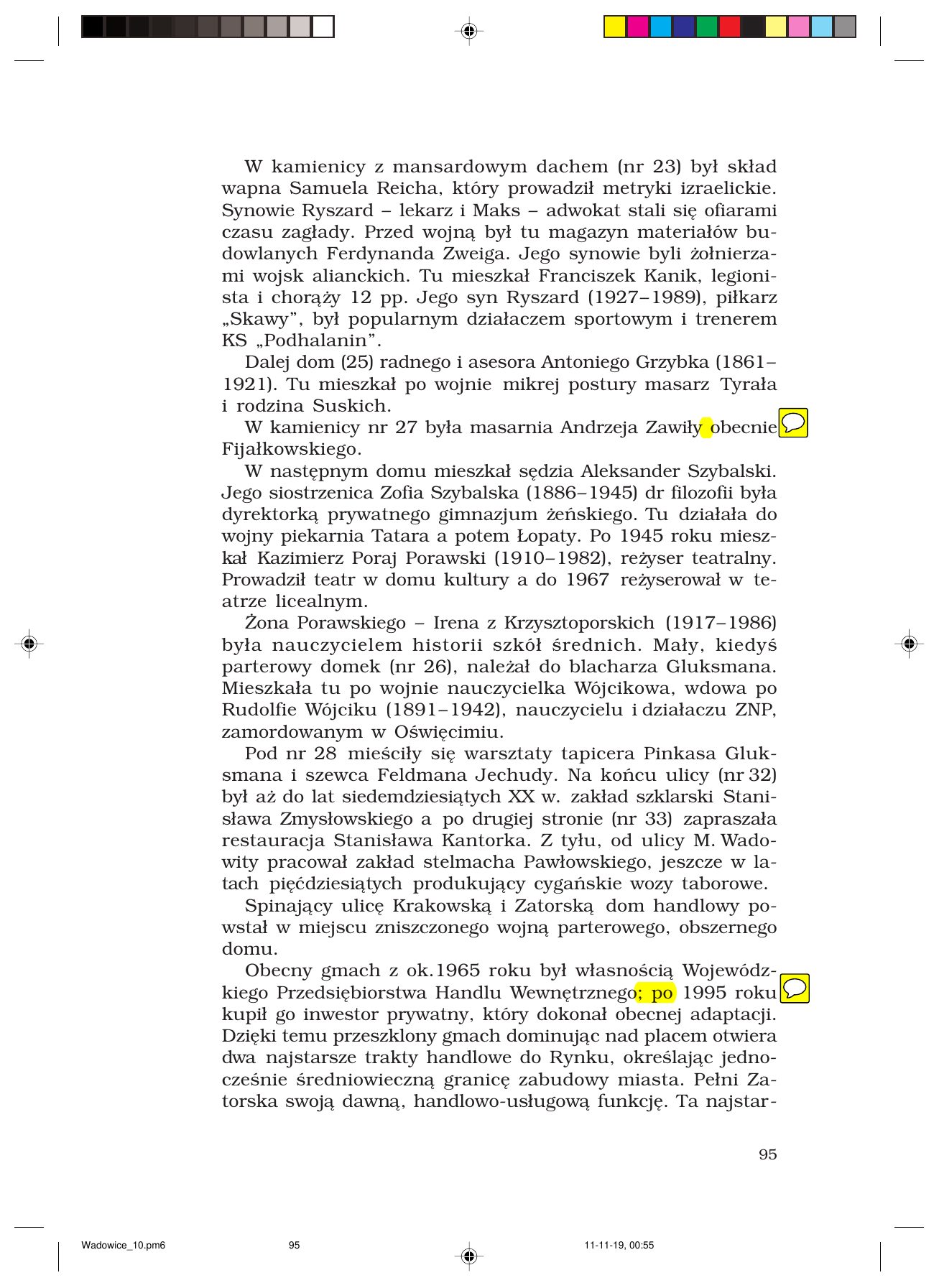 Z.Jurczak. WADOWICZANIE — strona 95