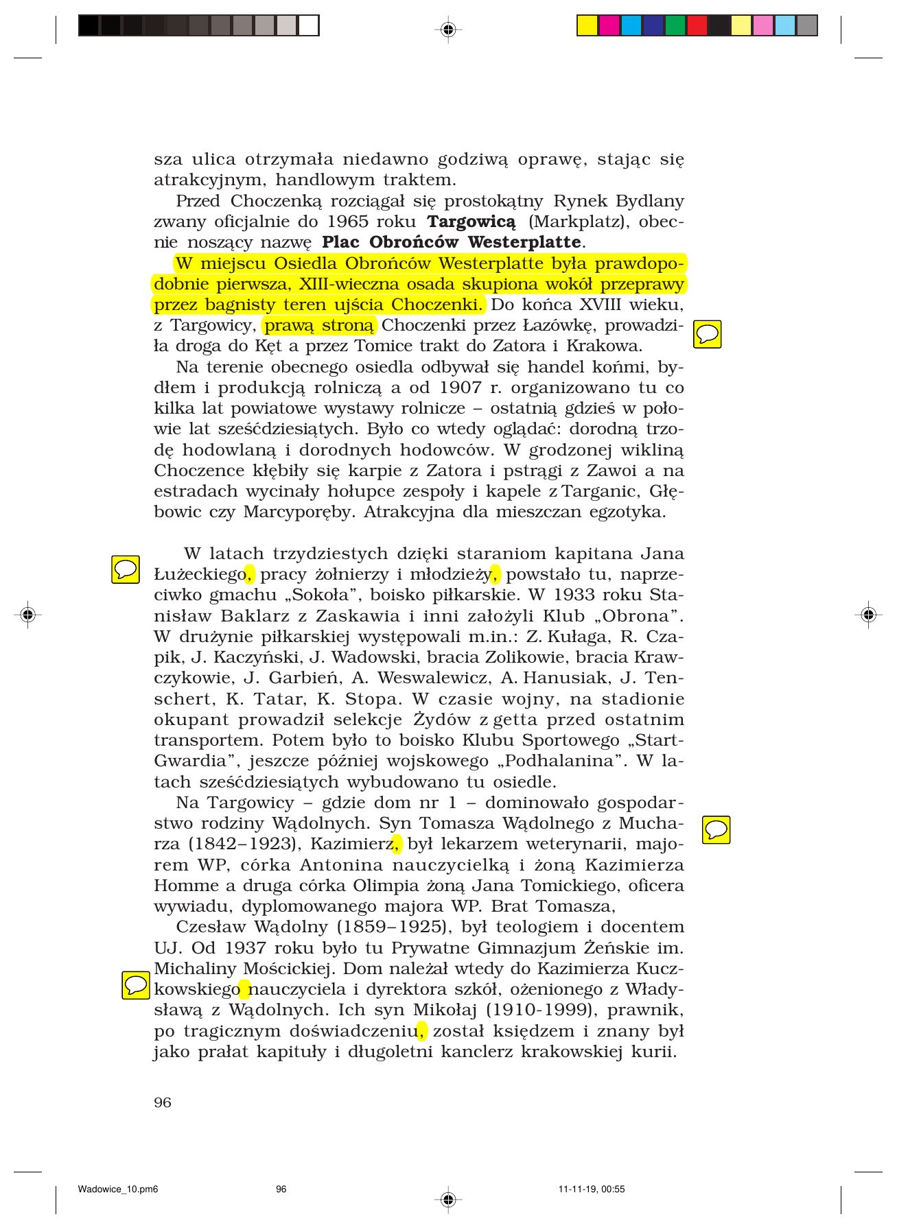Z.Jurczak. WADOWICZANIE — strona 96