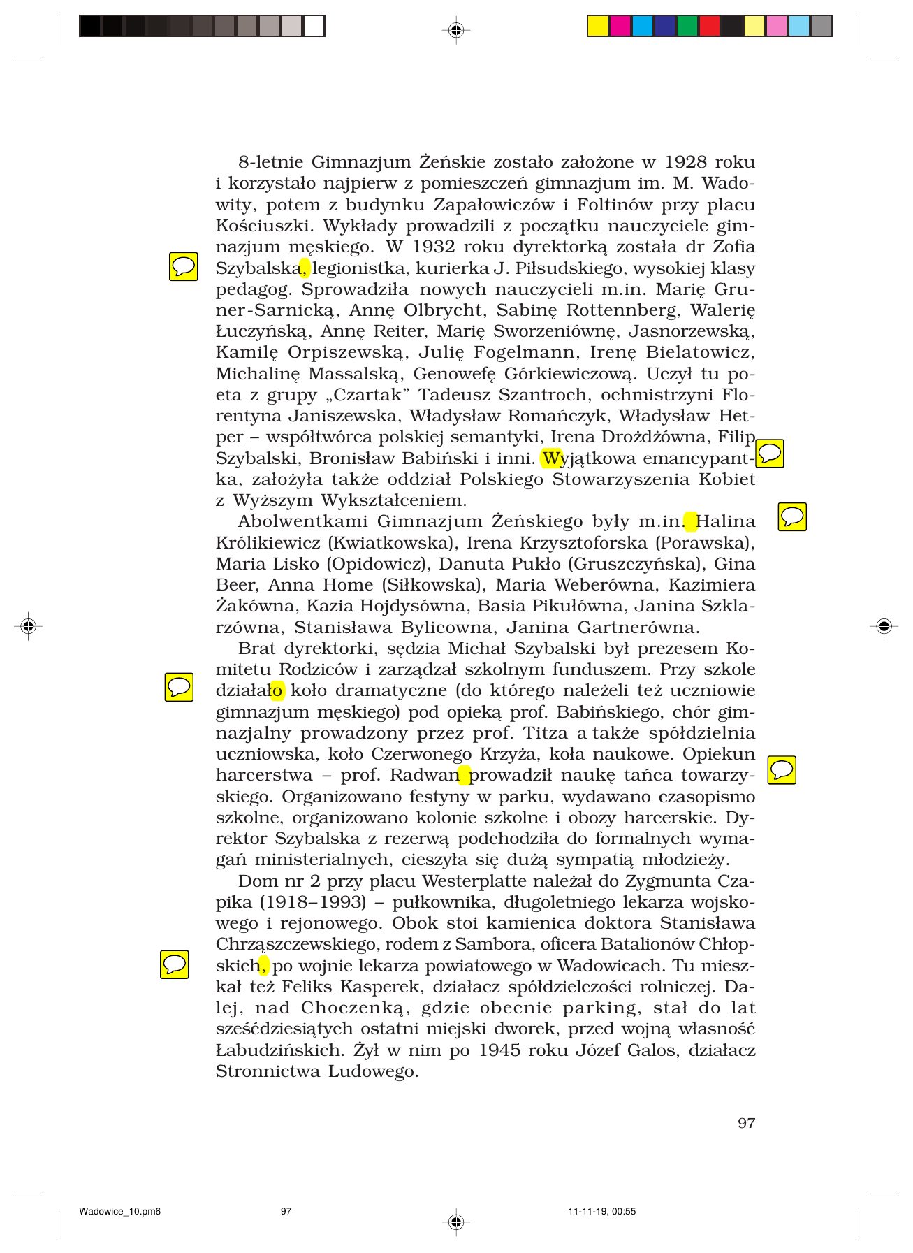Z.Jurczak. WADOWICZANIE — strona 97