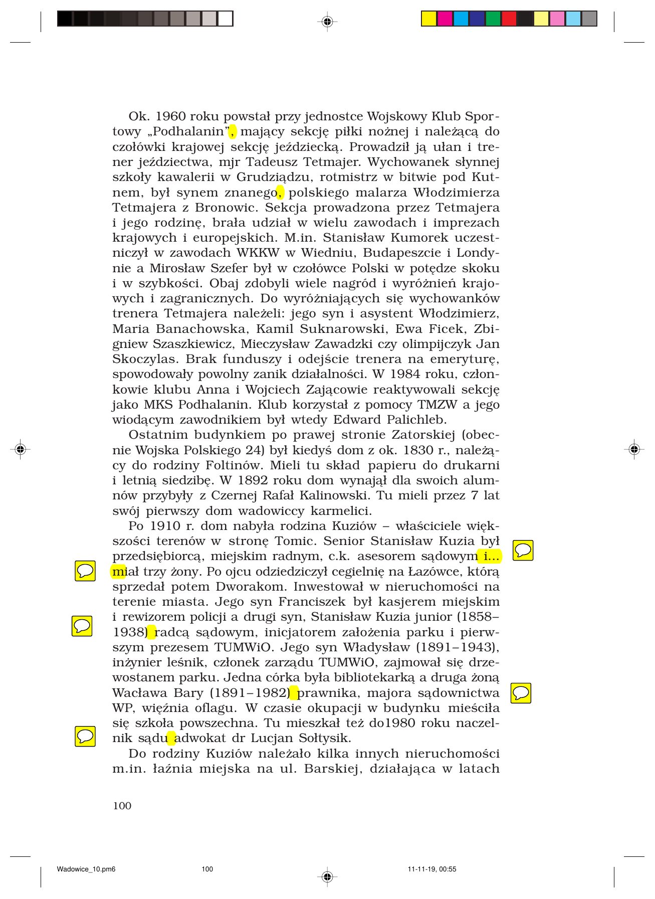 Z.Jurczak. WADOWICZANIE — strona 100