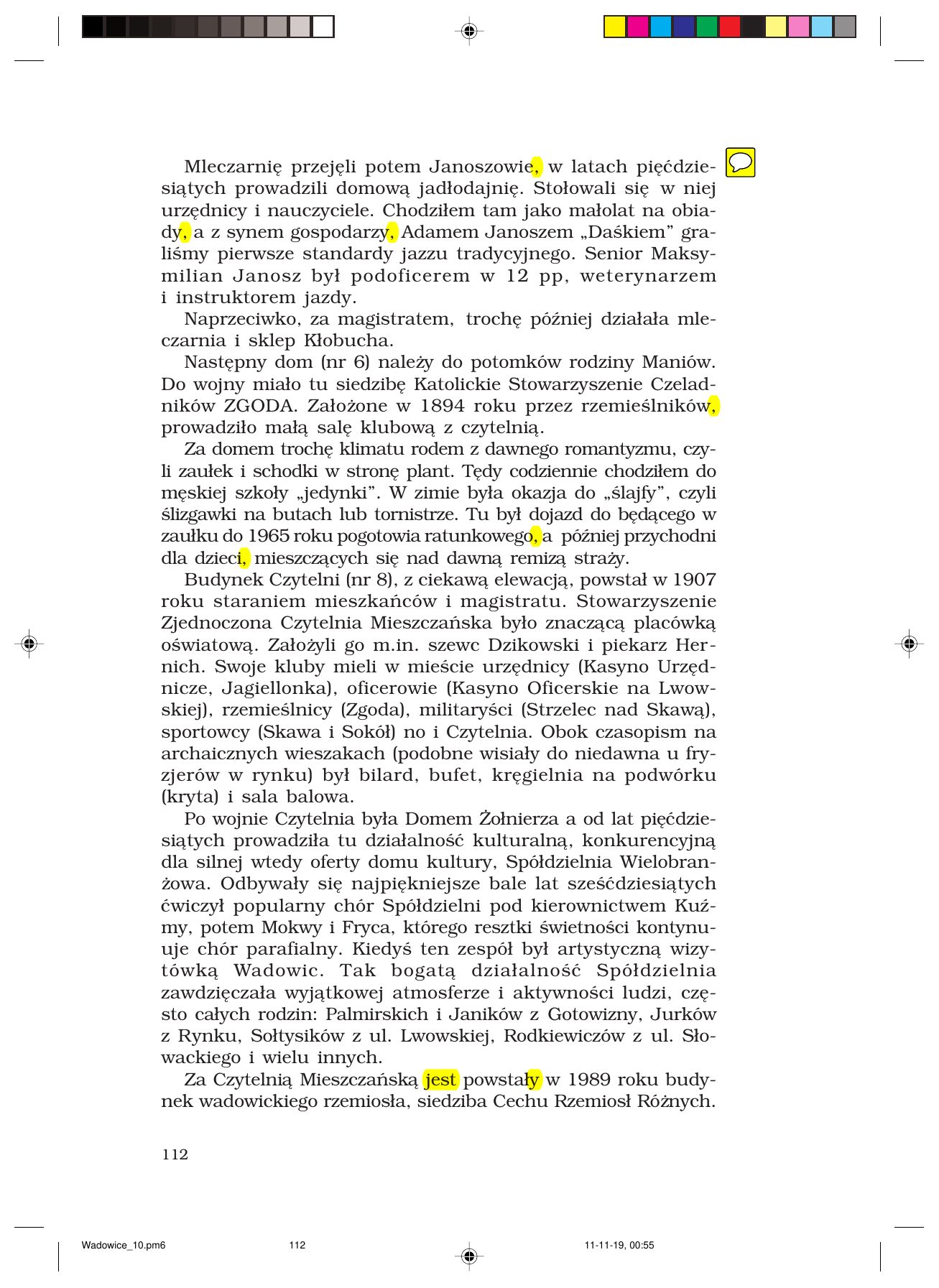 Z.Jurczak. WADOWICZANIE — strona 112