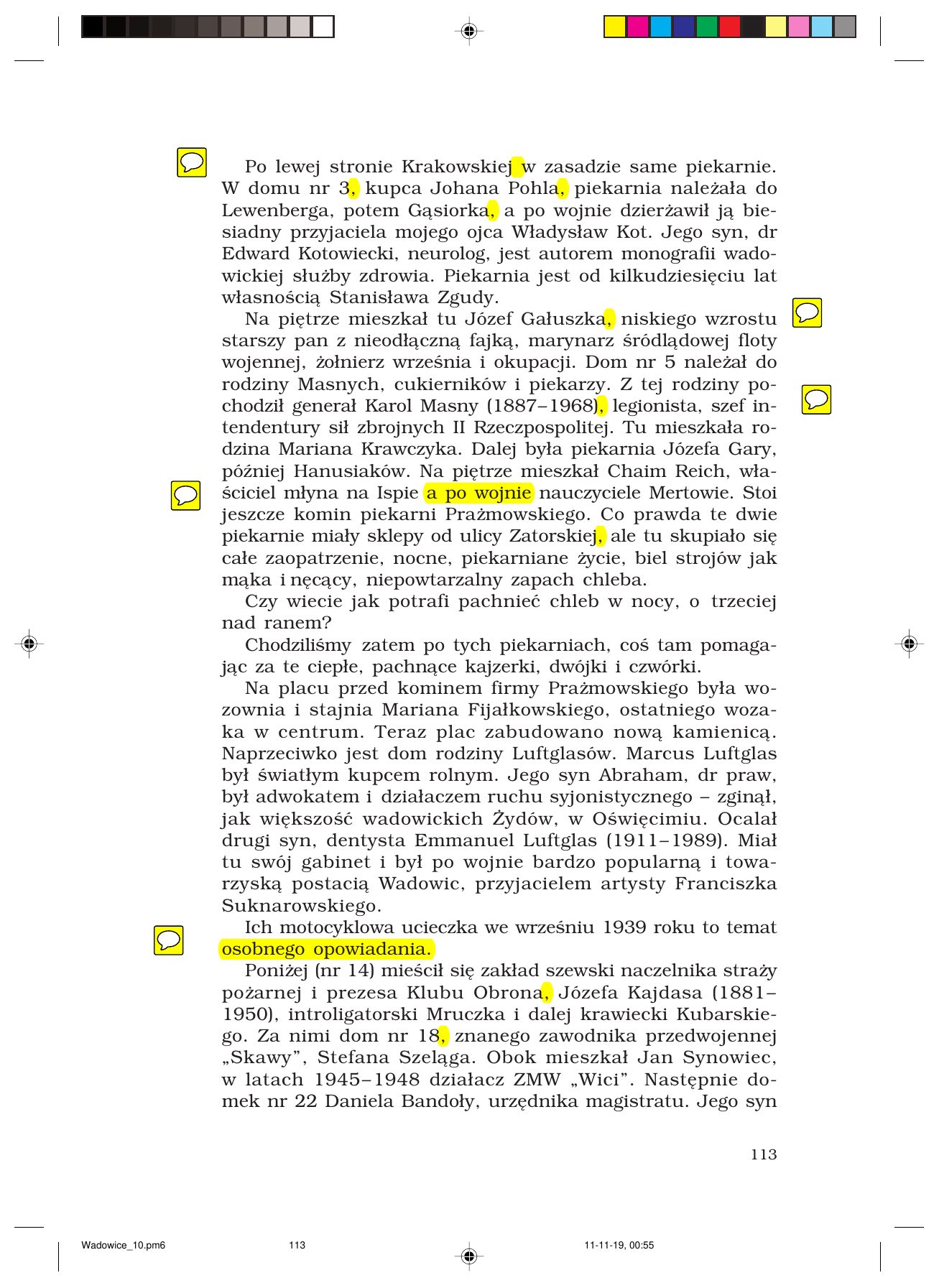 Z.Jurczak. WADOWICZANIE — strona 113