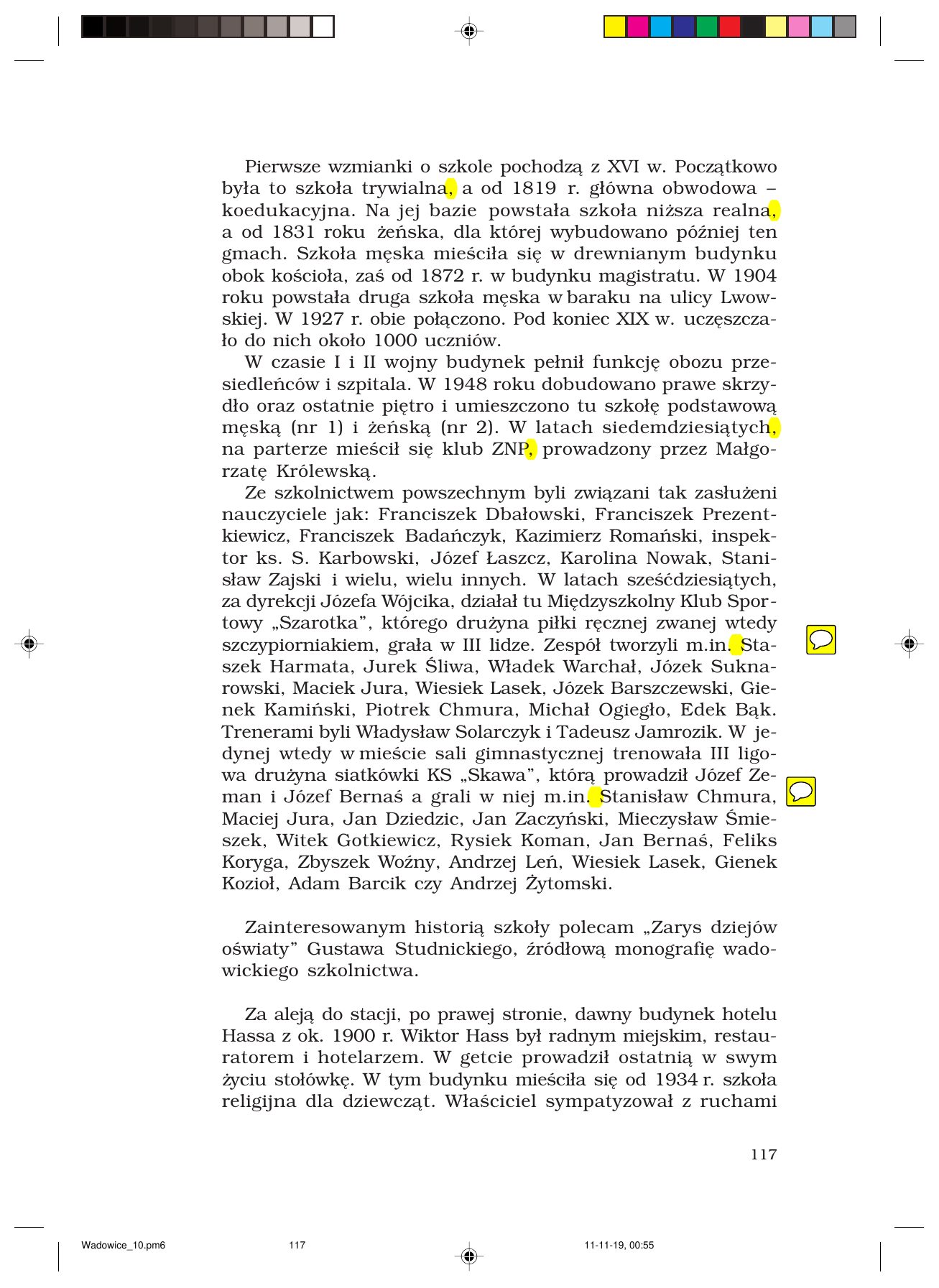 Z.Jurczak. WADOWICZANIE — strona 117