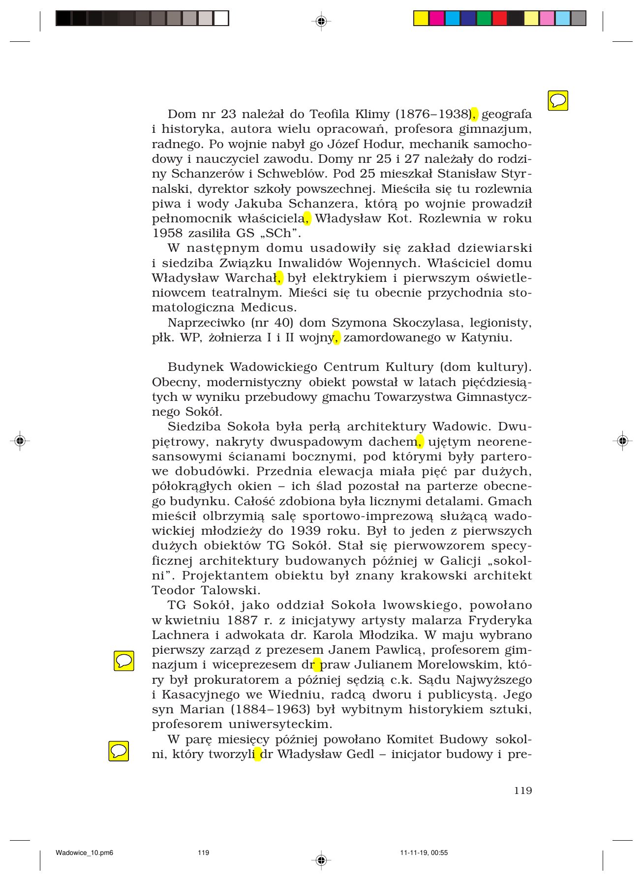 Z.Jurczak. WADOWICZANIE — strona 119