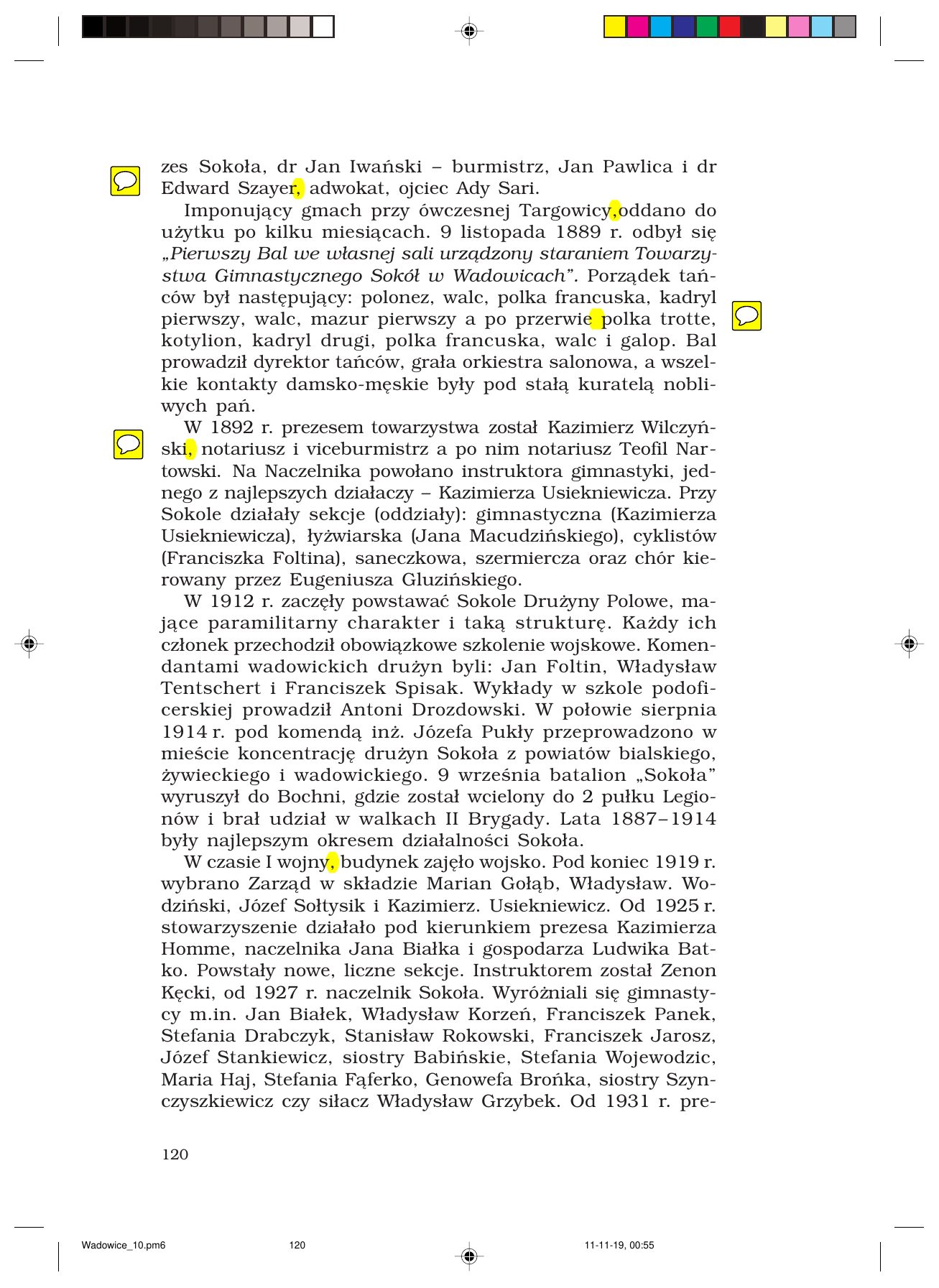 Z.Jurczak. WADOWICZANIE — strona 120